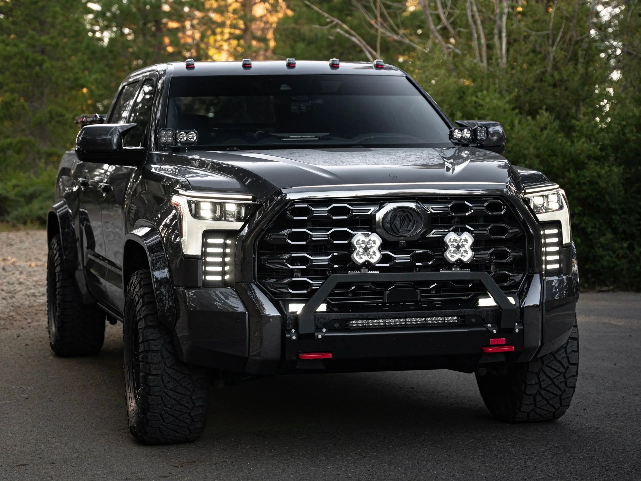 NYTOP Front Hybrid Bumper Bull Bar For 2022-Current Toyota Tundra