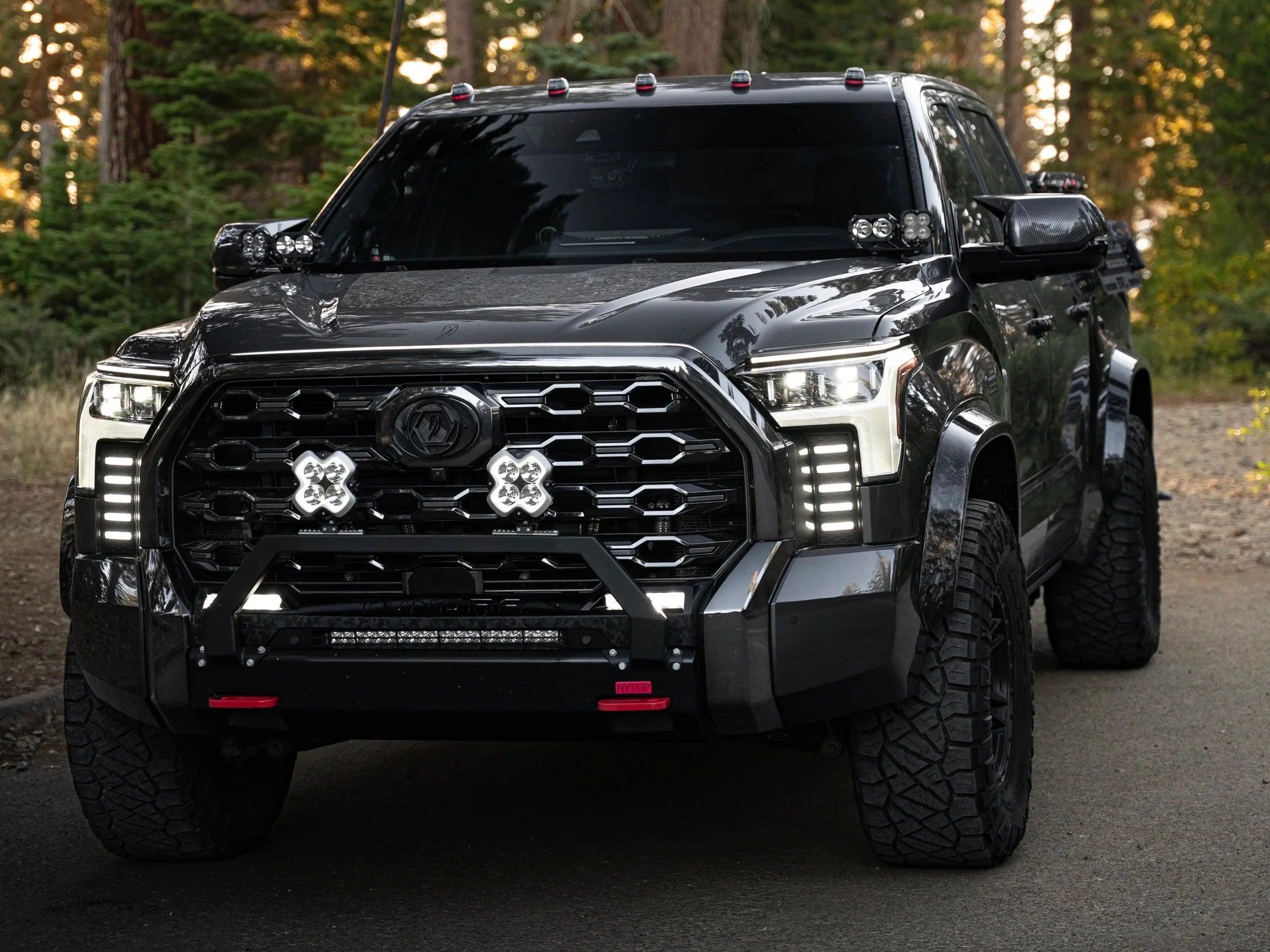 NYTOP Front Hybrid Bumper Bull Bar For 2022-Current Toyota Tundra