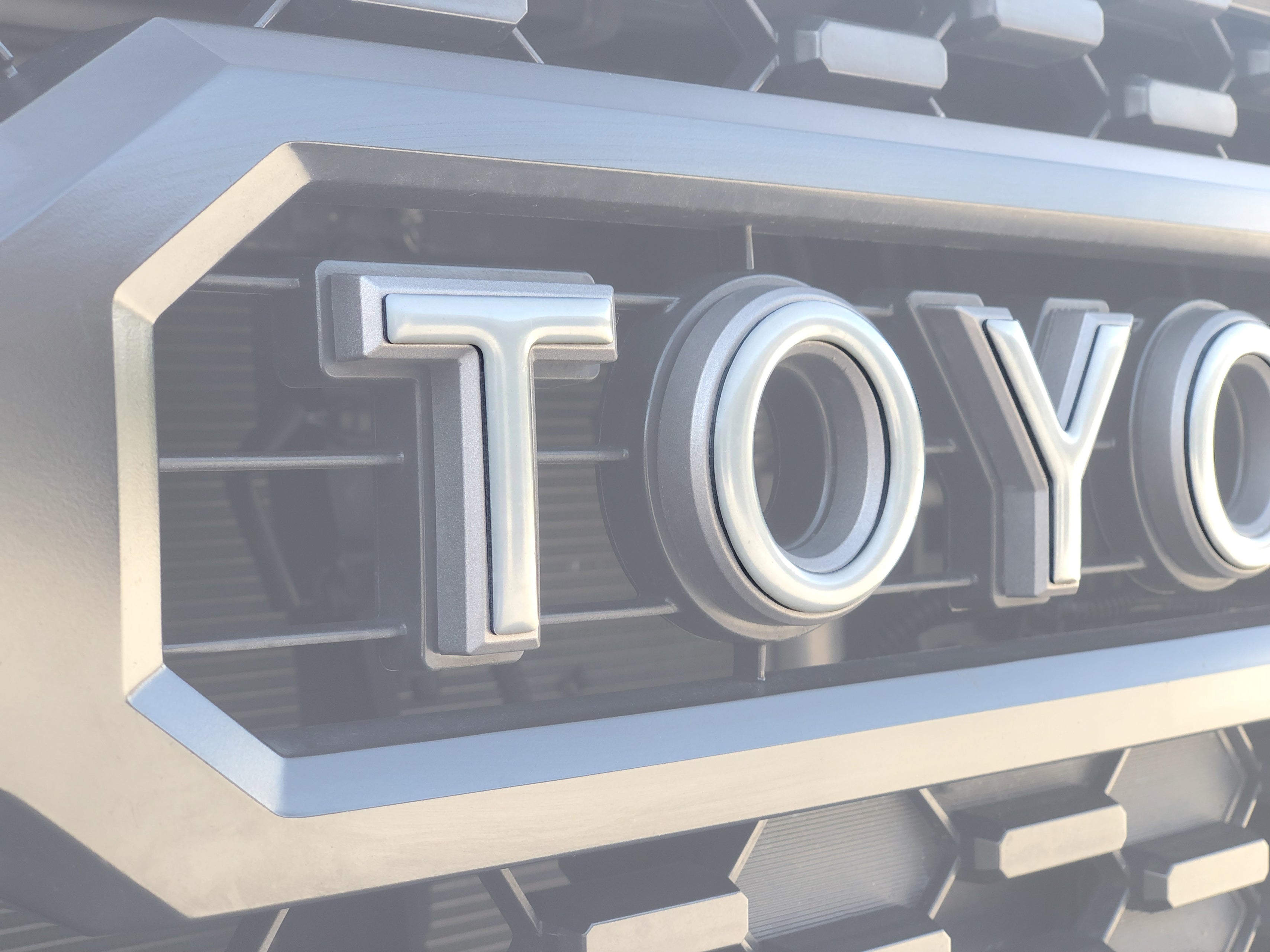 Grille Letter Overlays Fits 2016-2026 Toyota Tacoma