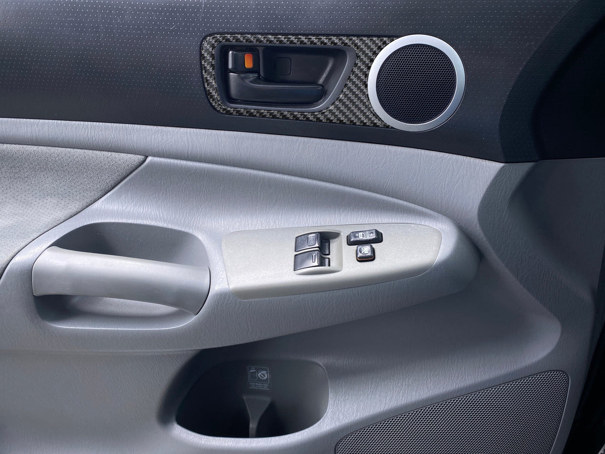 Front Door Handle Surround Overlays Fits 2005-2015 Toyota Tacoma
