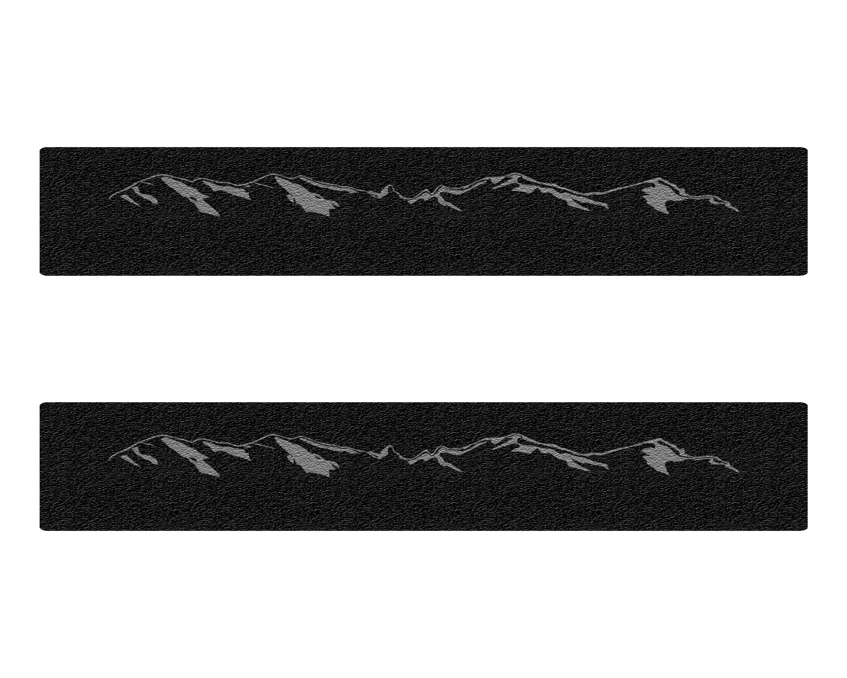 Door Sill Protection Overlays Fits 2021-2026 Chevrolet Tahoe