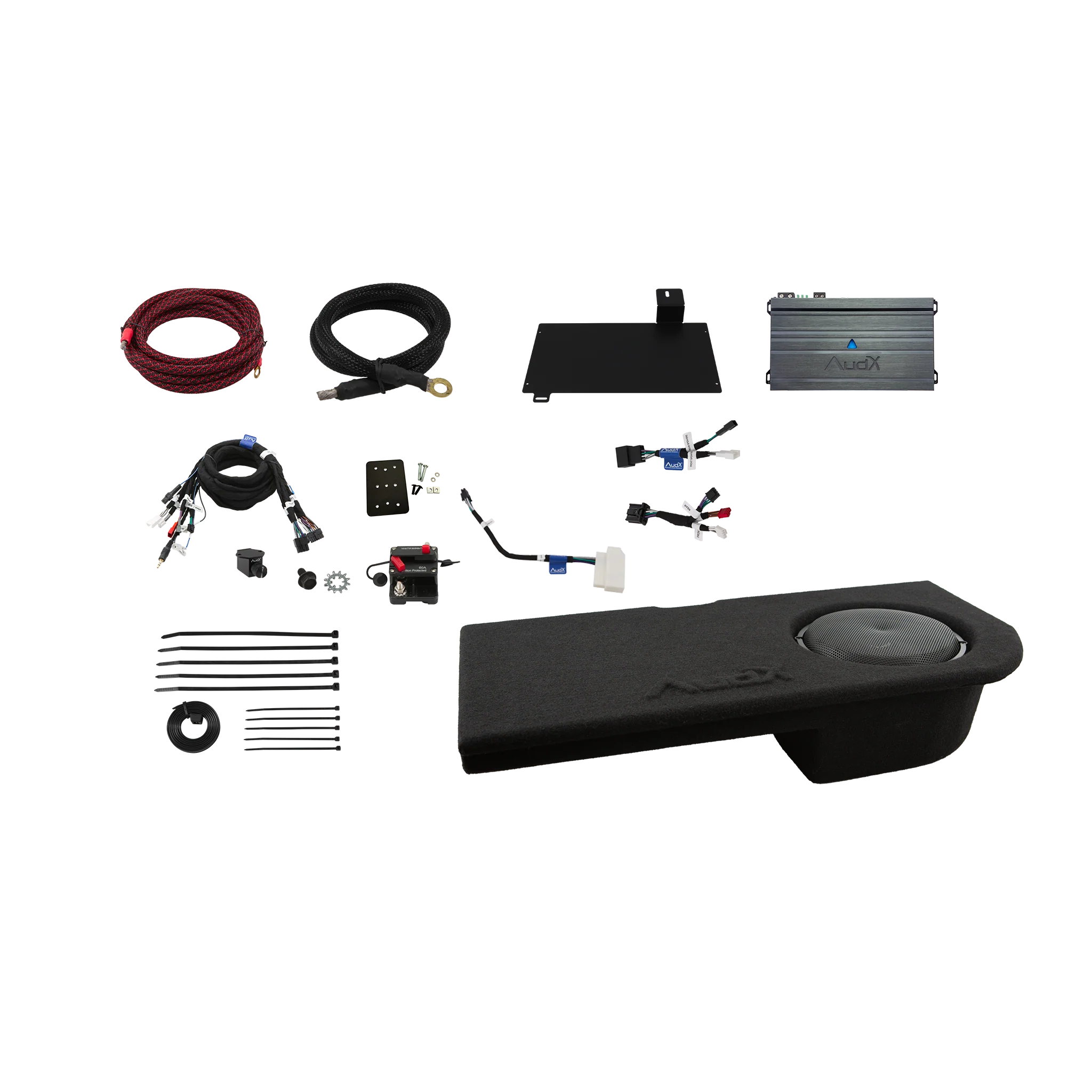 AMPLIFIER SUBWOOFER COMBO UPGRADE FOR 2024+ TOYOTA TACOMA | TCM24UAS