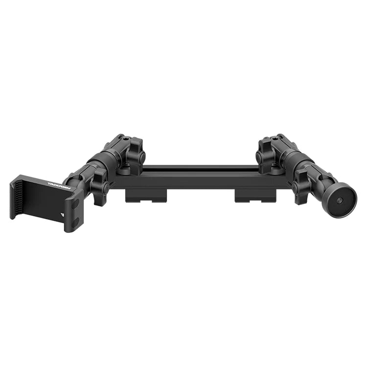 2019-2023 Ford Ranger (WITHOUT Switch Panel) Tackform Slim Track Dash Bracket With 20LITE Phone Holder & Midland Magnetic CB Radio Mic Holder