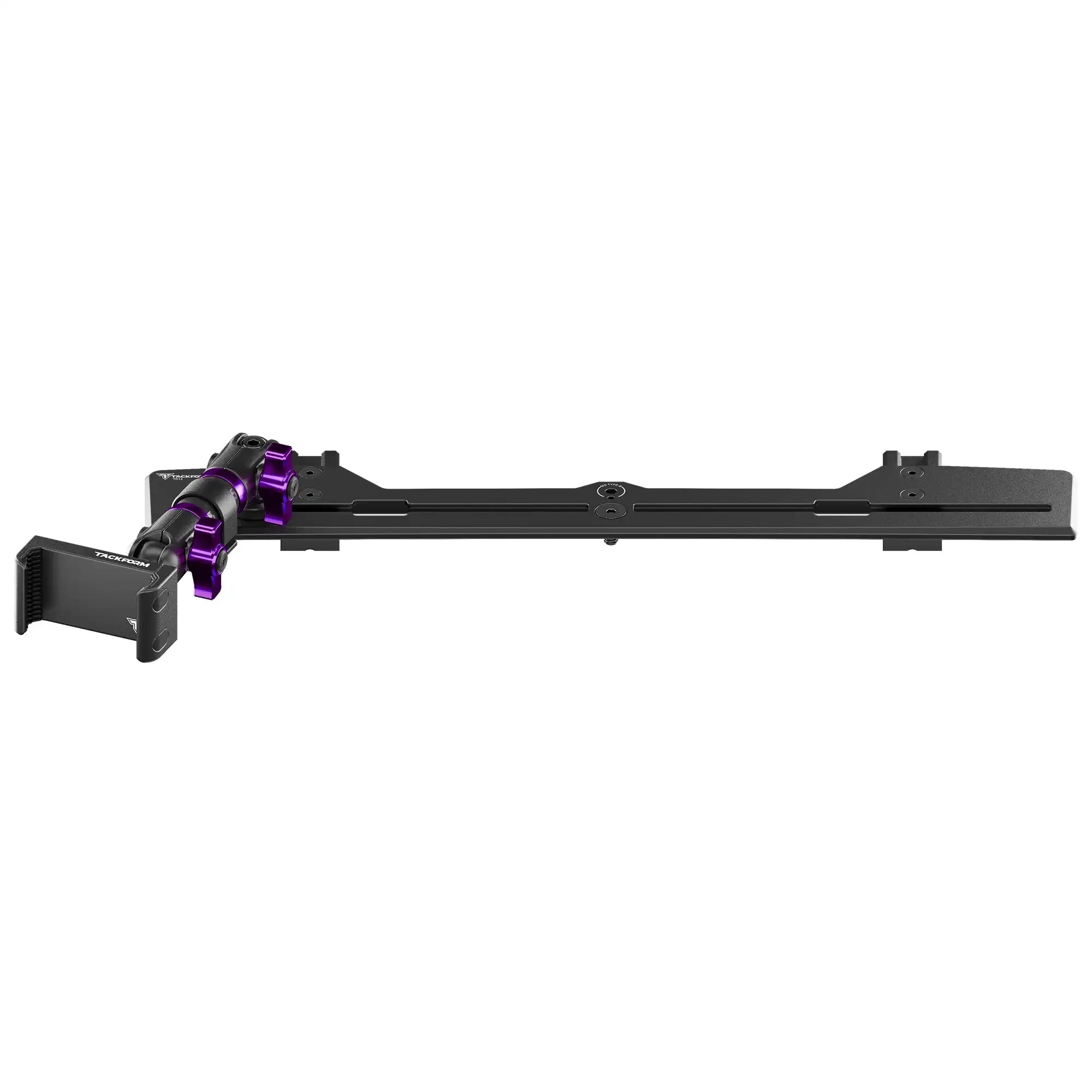 2021-2026 Ford Bronco & Bronco Raptor (Non-Sport) Tackform Slim Track Dash Bracket With 20LITE Phone Mount