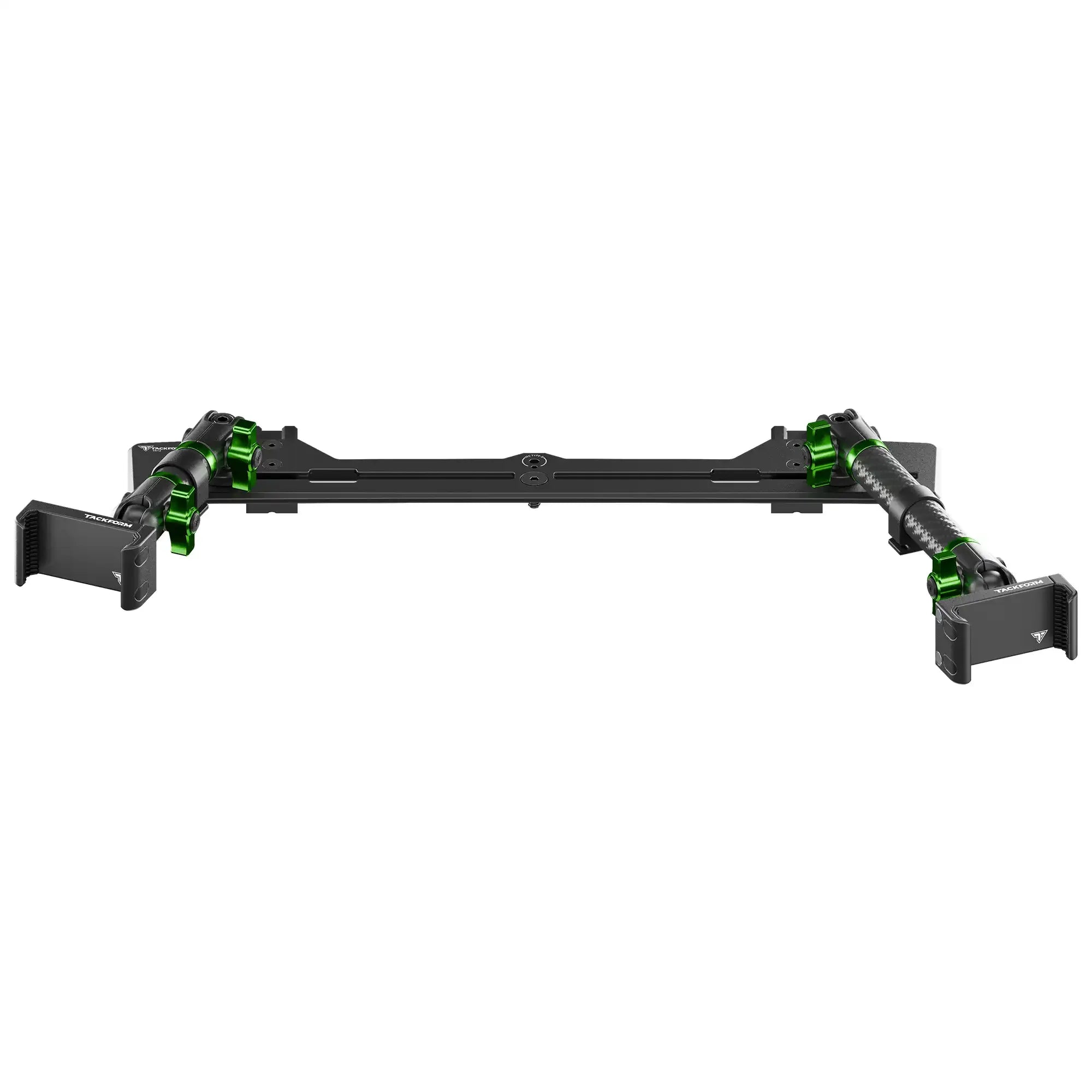 2021-2026 Ford Bronco & Bronco Raptor (Non-Sport) Tackform Slim Track Dash Bracket With Dual 20LITE Phone Mounts