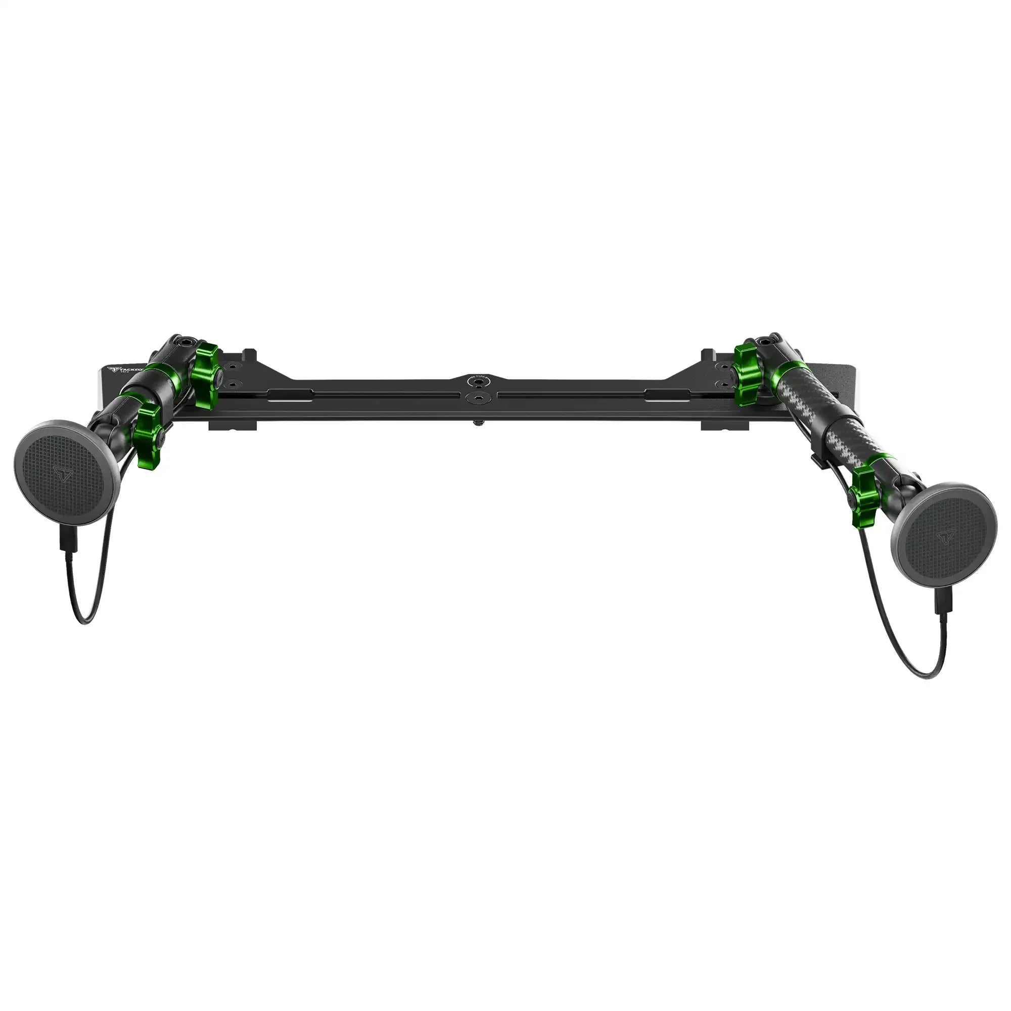 2021-2026 Ford Bronco & Bronco Raptor (Non-Sport) Tackform Slim Track Dash Bracket With Dual MagSafe Charging Phone Mounts