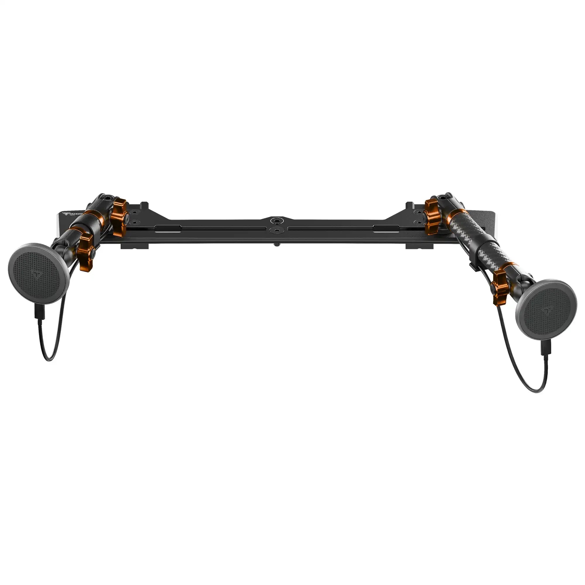 2021-2026 Ford Bronco & Bronco Raptor (Non-Sport) Tackform Slim Track Dash Bracket With Dual MagSafe Charging Phone Mounts