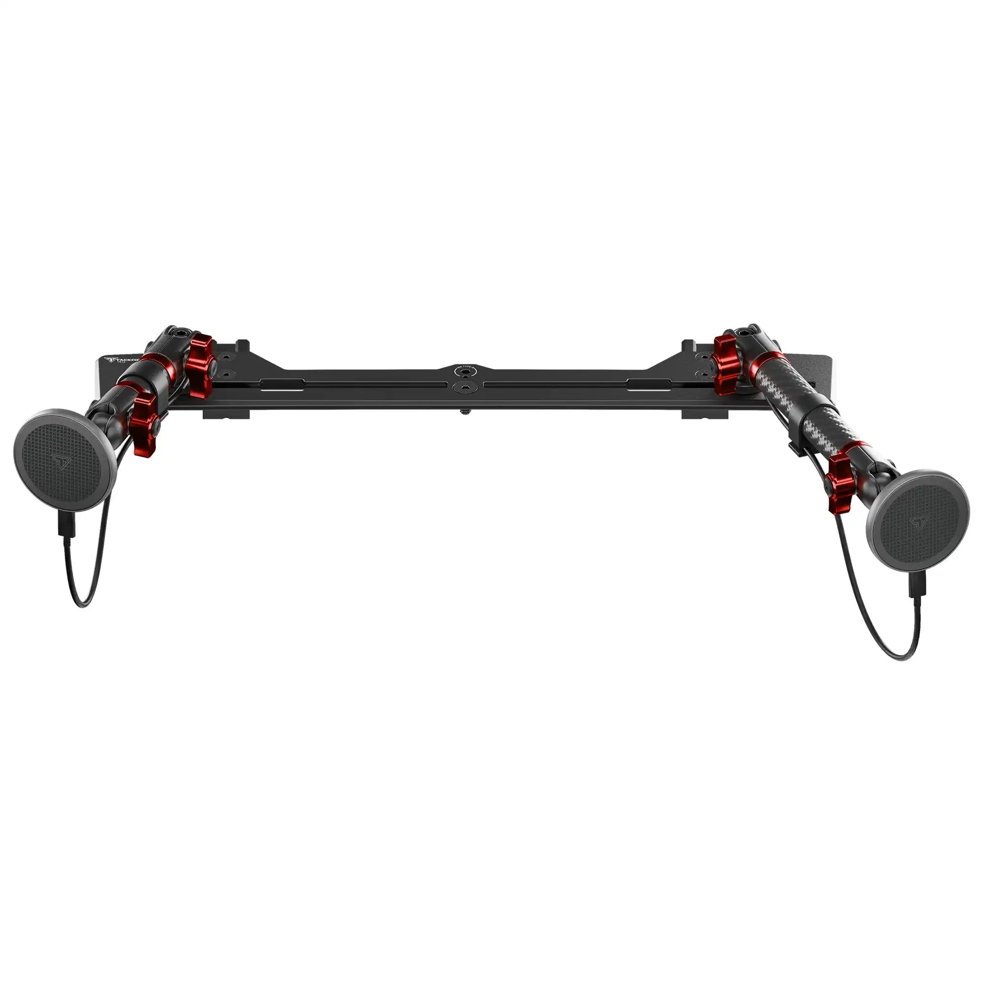 2021-2026 Ford Bronco & Bronco Raptor (Non-Sport) Tackform Slim Track Dash Bracket With Dual MagSafe Charging Phone Mounts