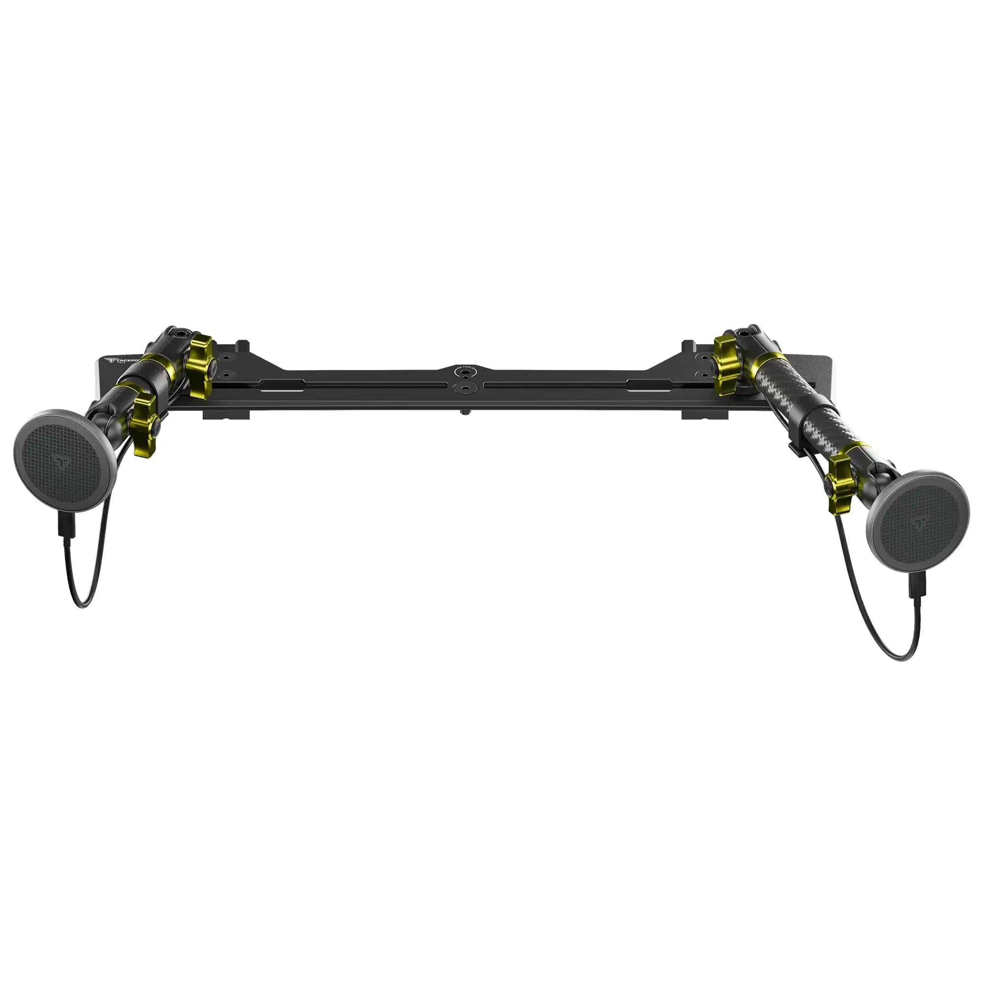 2021-2026 Ford Bronco & Bronco Raptor (Non-Sport) Tackform Slim Track Dash Bracket With Dual MagSafe Charging Phone Mounts