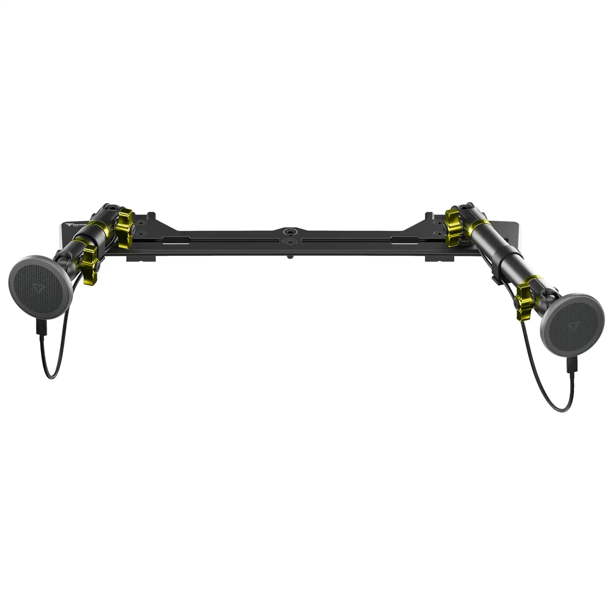 2021-2026 Ford Bronco & Bronco Raptor (Non-Sport) Tackform Slim Track Dash Bracket With Dual MagSafe Charging Phone Mounts