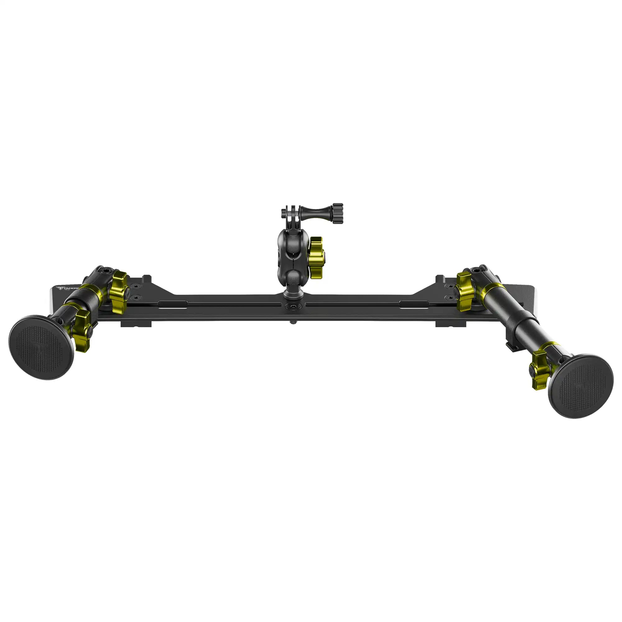 2021-2026 Ford Bronco & Bronco Raptor (Non-Sport) Tackform Slim Track Dash Bracket With Dual MagSafe Phone Mounts & GoPro Mount