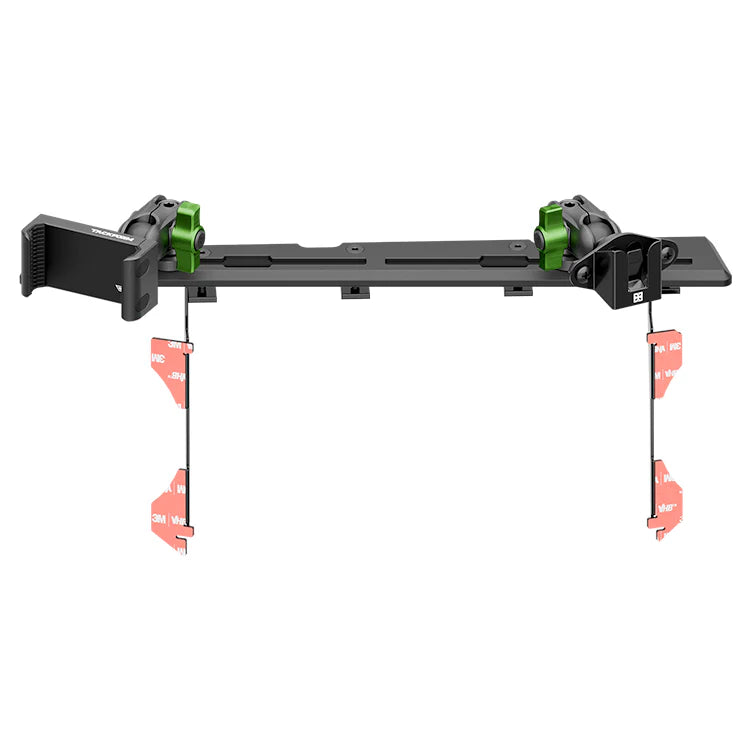 Dash Mount For 2016-2023 Toyota Tacoma Tackform Slim Track Dash Bracket With 20LITE Phone & CB Microphone Mounts