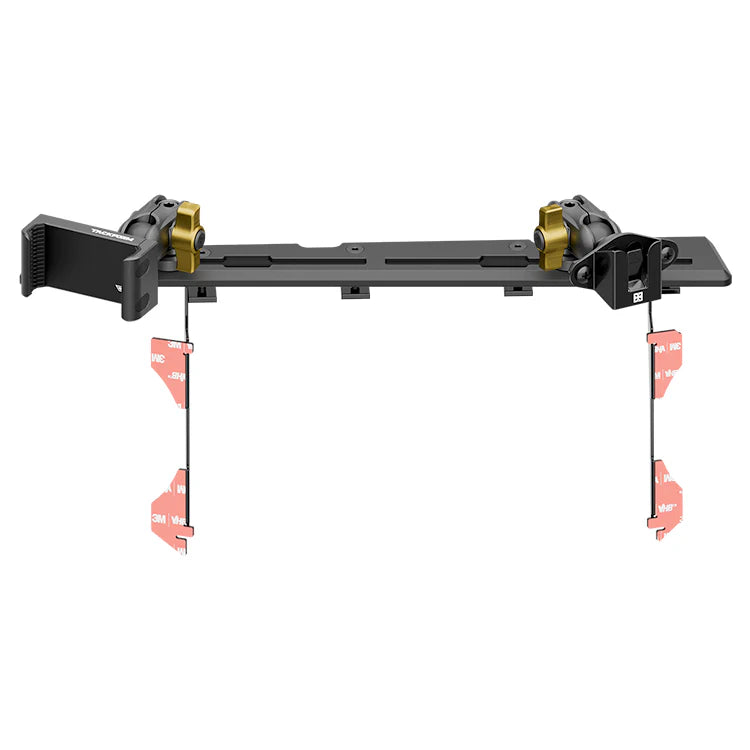 Dash Mount For 2016-2023 Toyota Tacoma Tackform Slim Track Dash Bracket With 20LITE Phone & CB Microphone Mounts