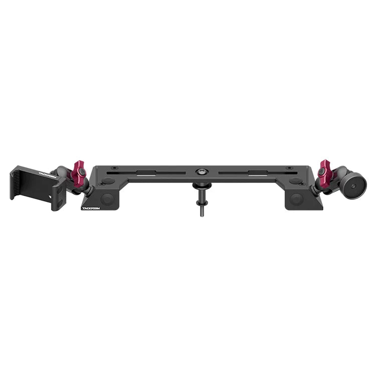 2021 - 2024 Ford Bronco SPORT Tackform Slim Track Dash Bracket With 20LITE Phone & Midland Magnetic CB Radio Mic Mounts