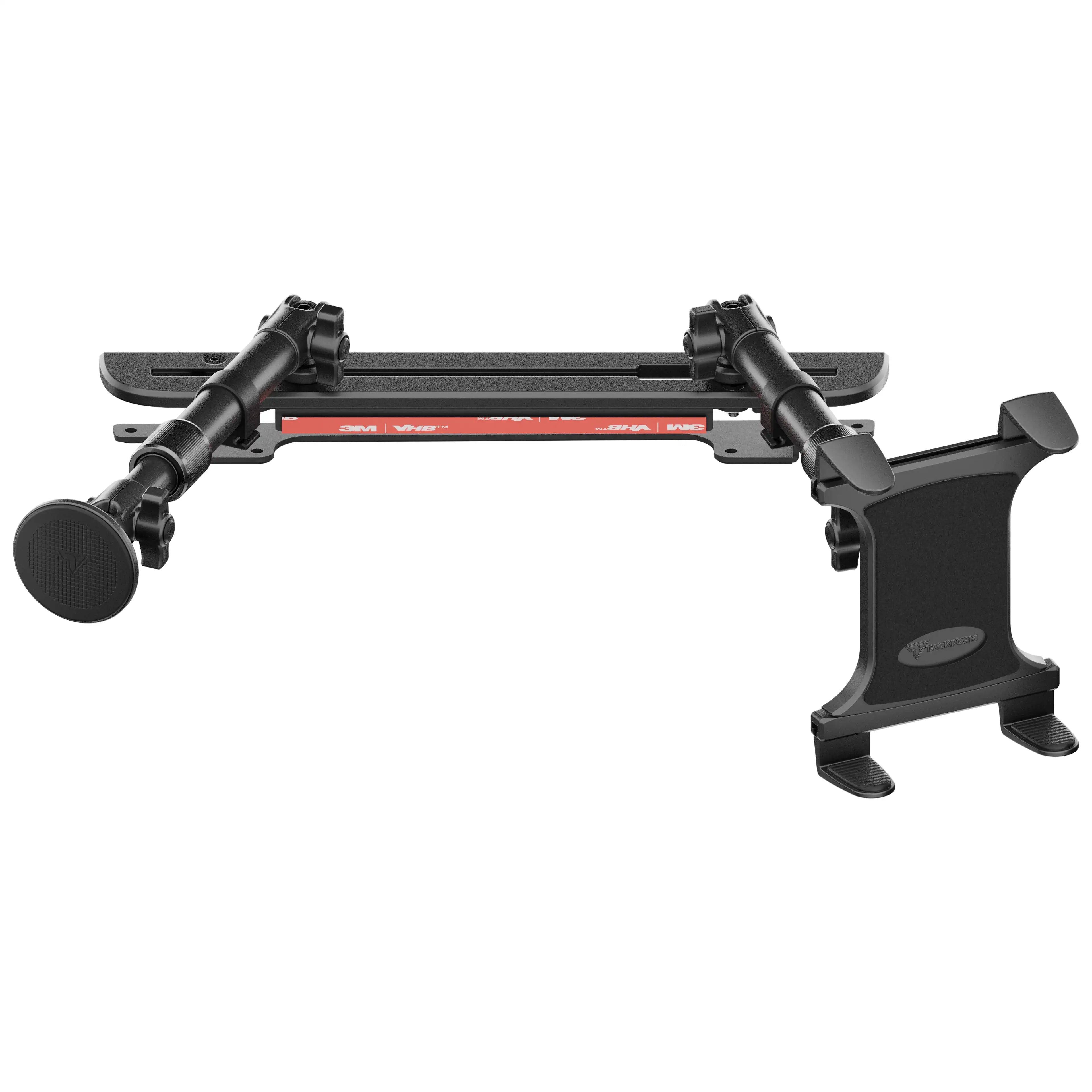 2024-2026 Ford F-150 (See Compatibility Info For Specific Year/Trim Fitment Details) Tackform Slim Track Dash Bracket With MagSafe Phone Mount and Tablet Holder | Telescoping Arm