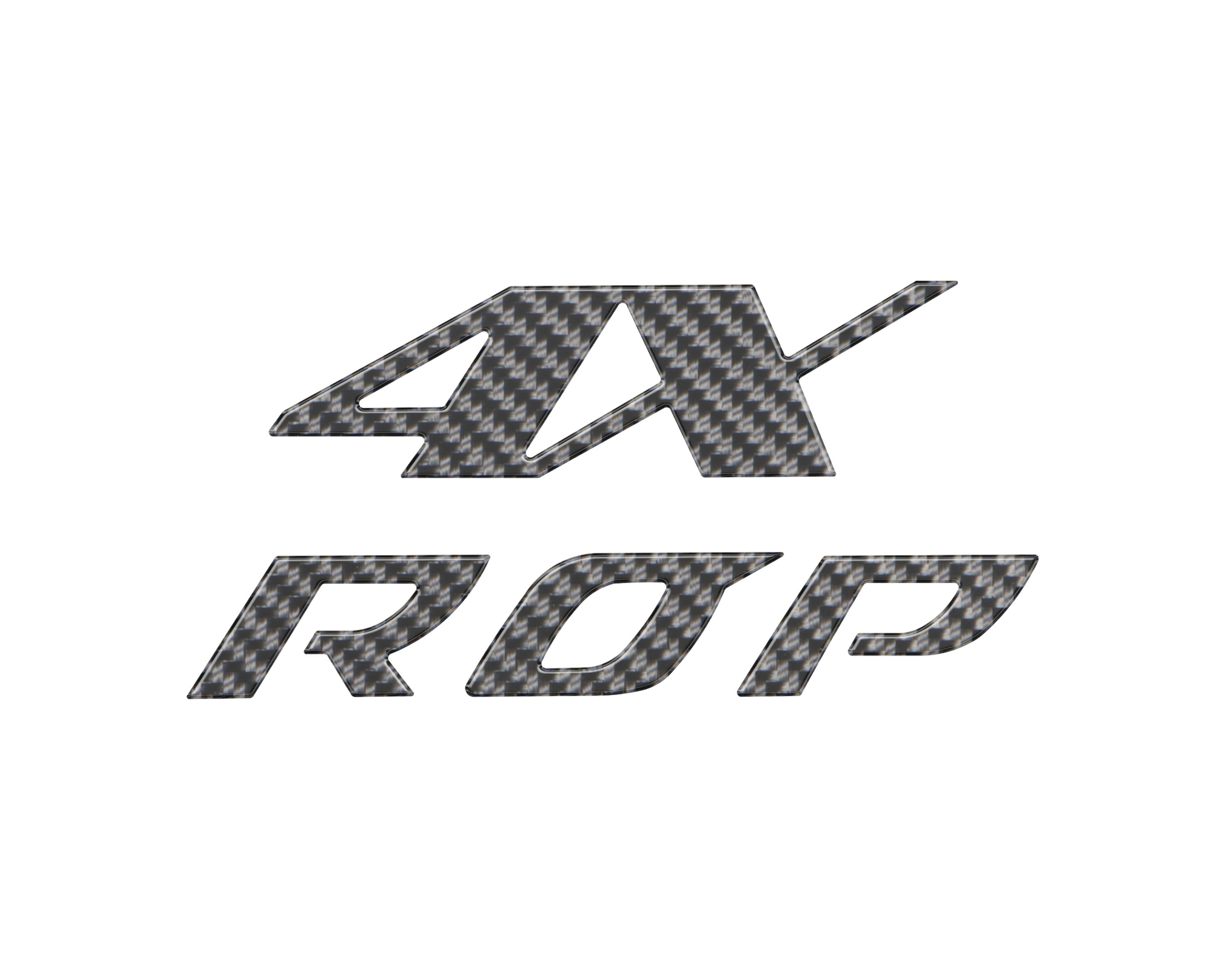 Pro 4x Emblem Letter Overlays Fits 2022-2025 Nissan Titan