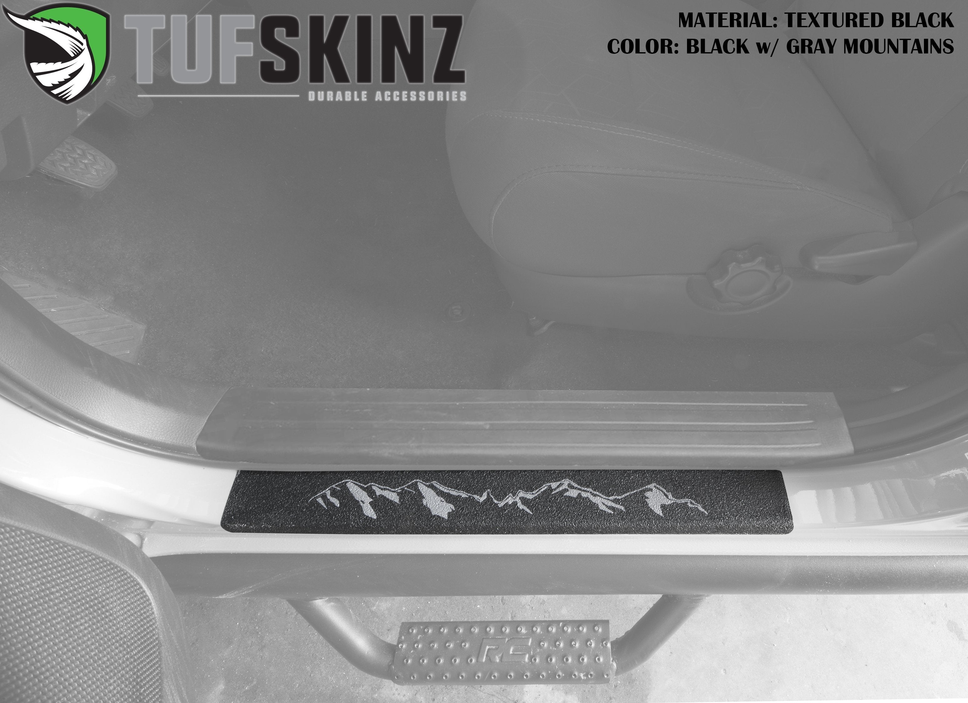 Door Sills Protection Overlay Fits 2007-2021 Toyota Tundra