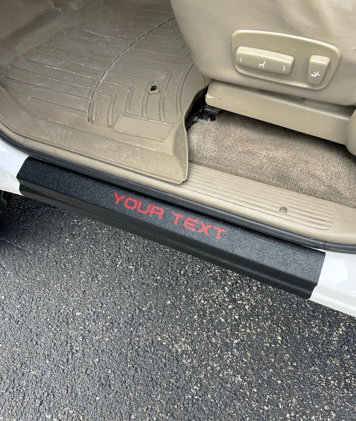Textured Door Sill Overlays Fits 2000-2006 Toyota Tundra