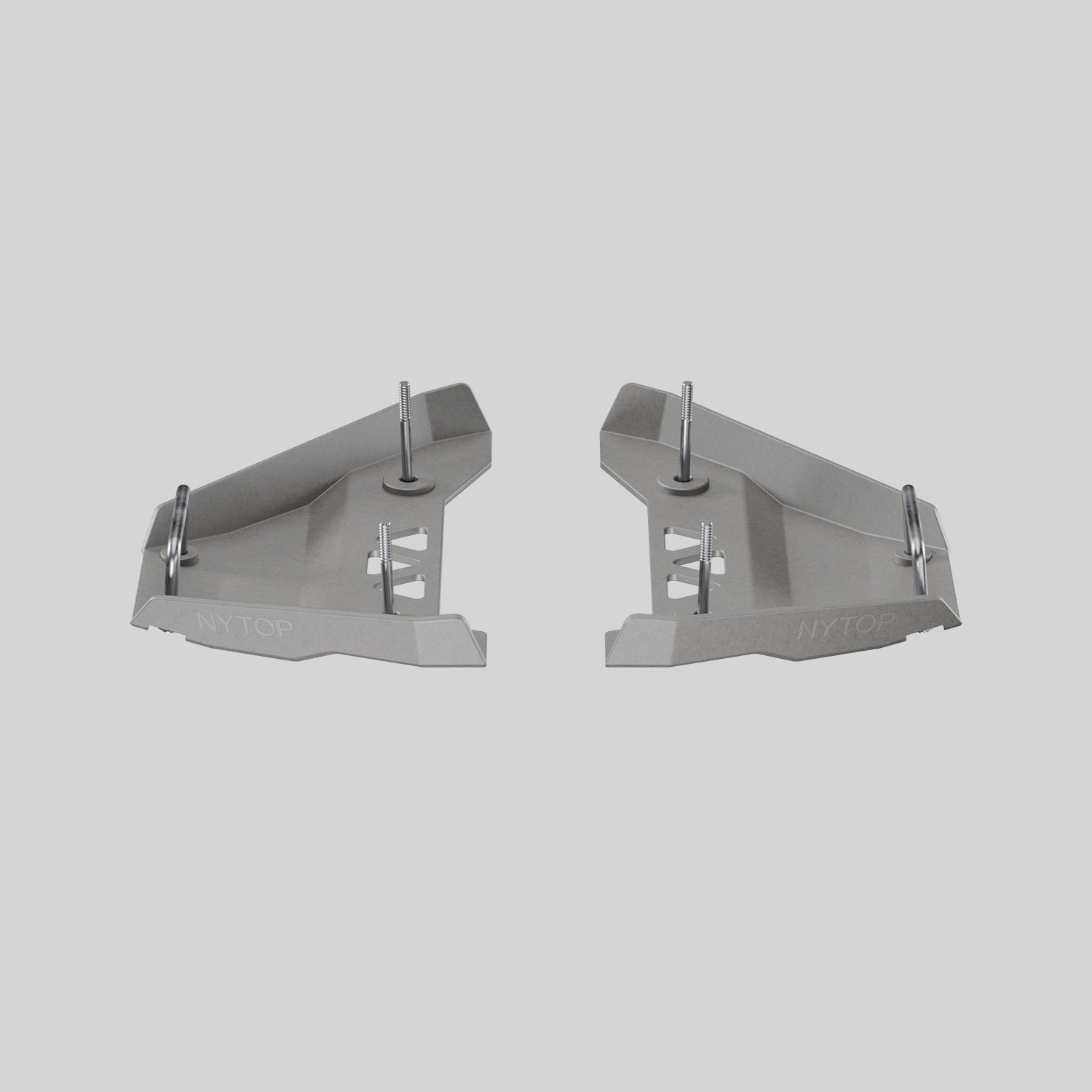 NYTOP Lower Control Arm Skid Plate Kit For 2005-2023 Toyota Tacoma/2010-2024 Toyota 4Runner
