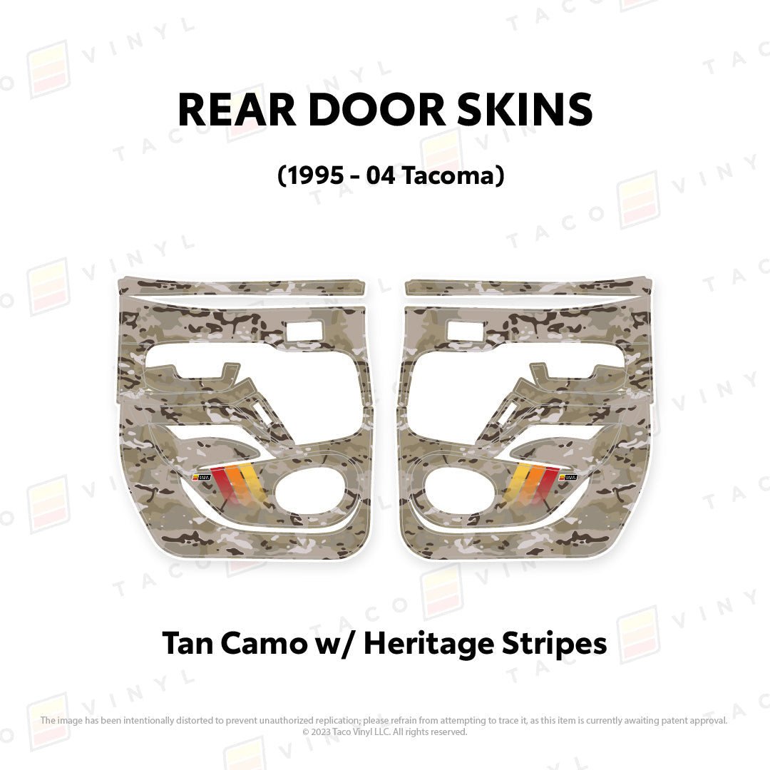 1995-04  Door Skins For Tacoma