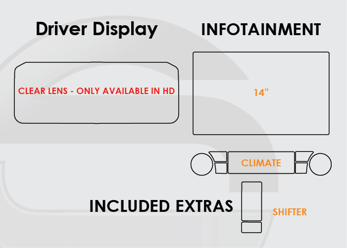 Screen ProTech Kit For Toyota Tacoma