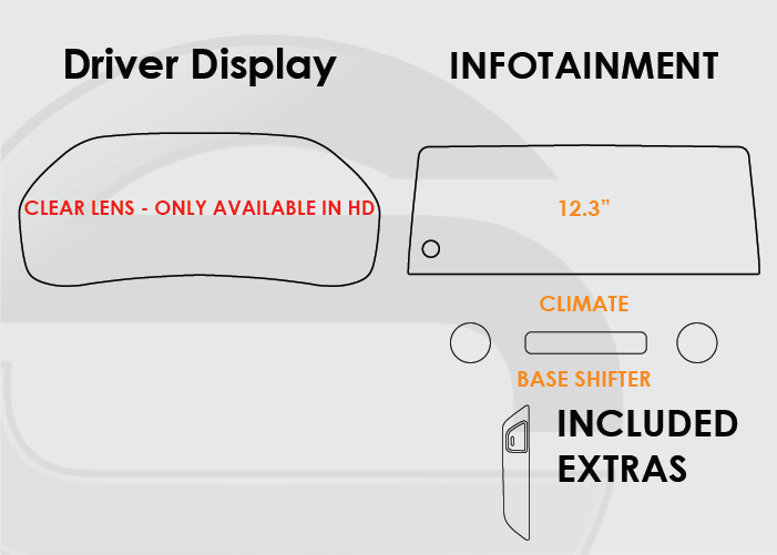 Screen ProTech Kit For Toyota Grand Highlander