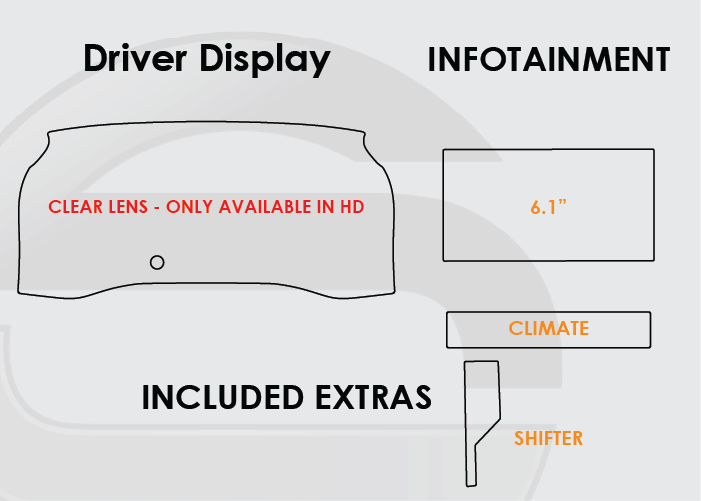 Screen ProTech Kit For Toyota Tacoma