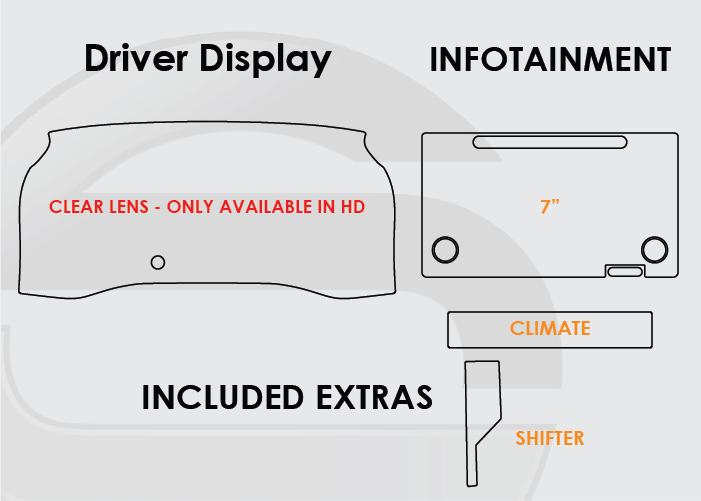 Screen ProTech Kit For Toyota Tacoma