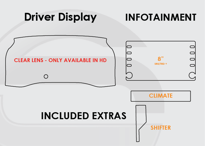 Screen ProTech Kit For Toyota Tacoma
