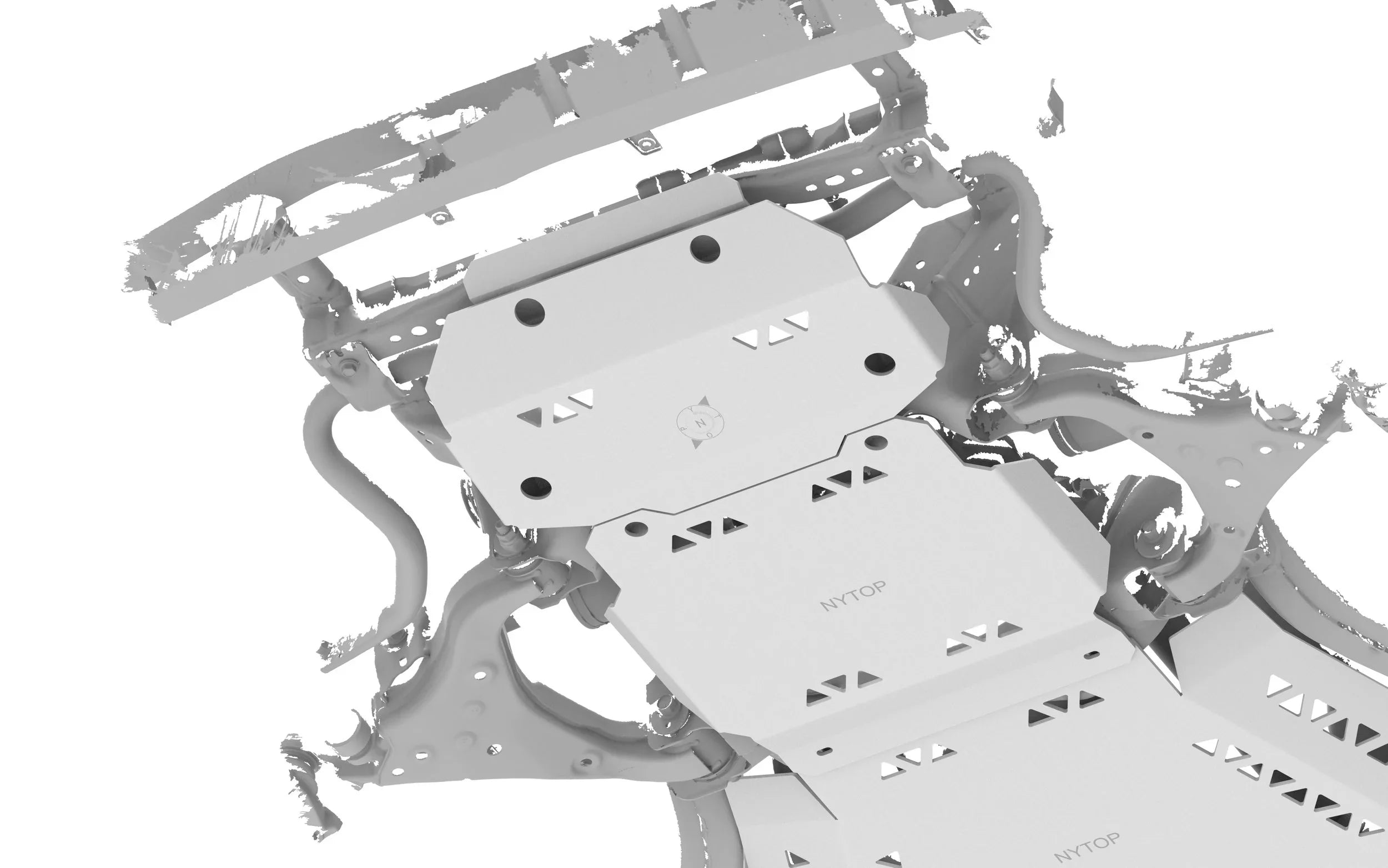 NYTOP Skid Plate Assembly For 2022-Current Toyota Tundra/Sequoia