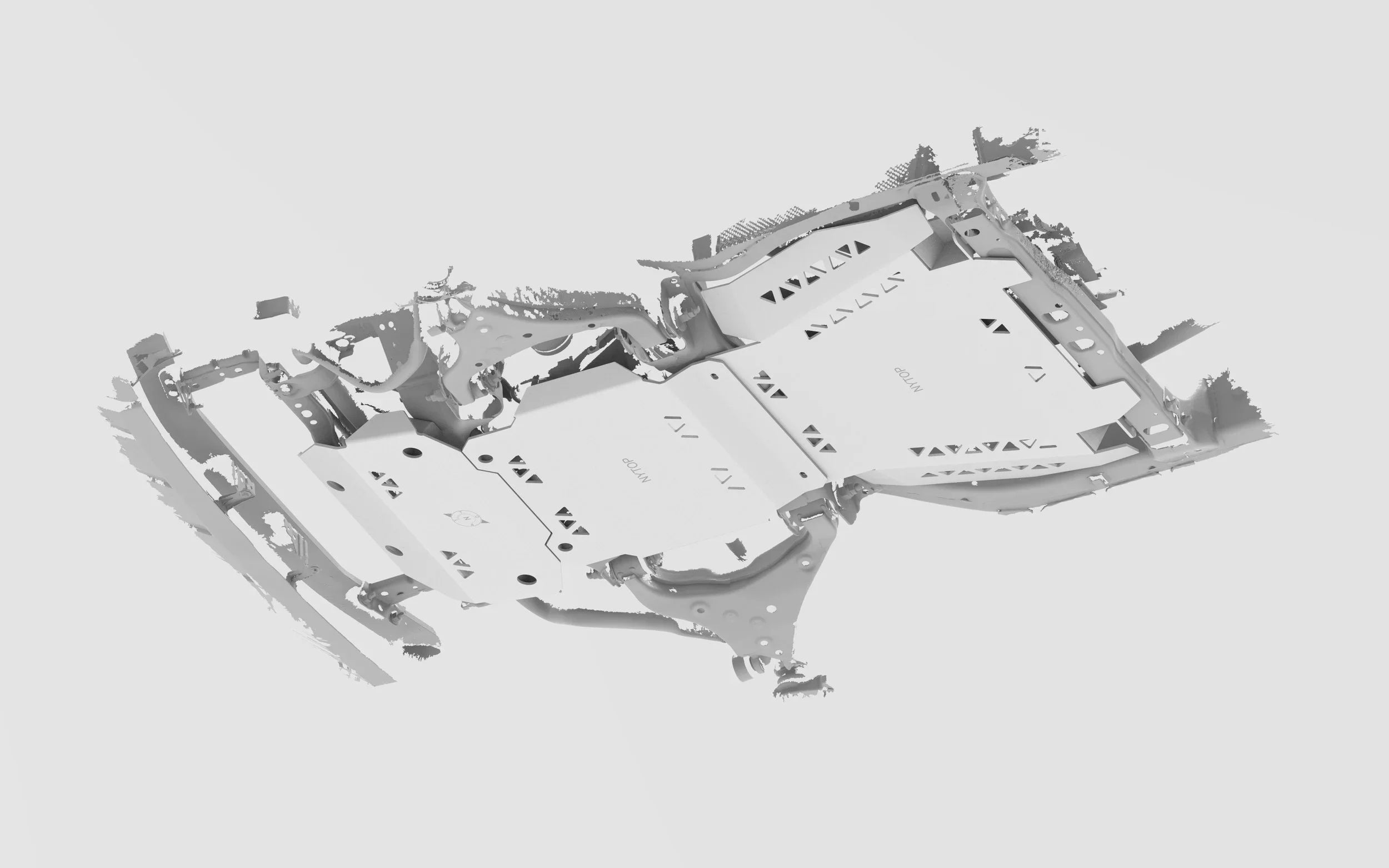 NYTOP Skid Plate Assembly For 2022-Current Toyota Tundra/Sequoia