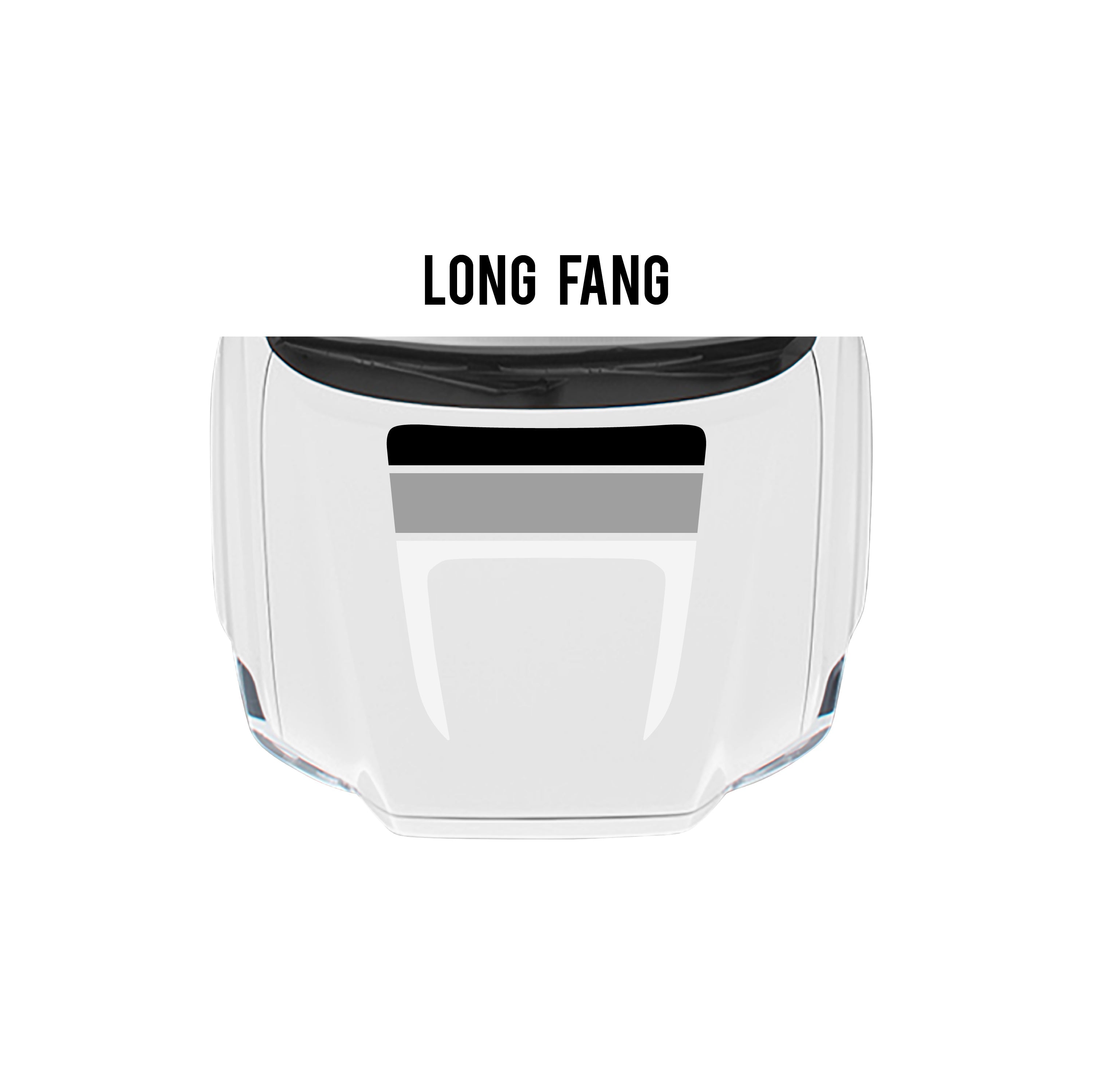 2016-23  Sport/Pro Checkered Hood Stamp For Tacoma