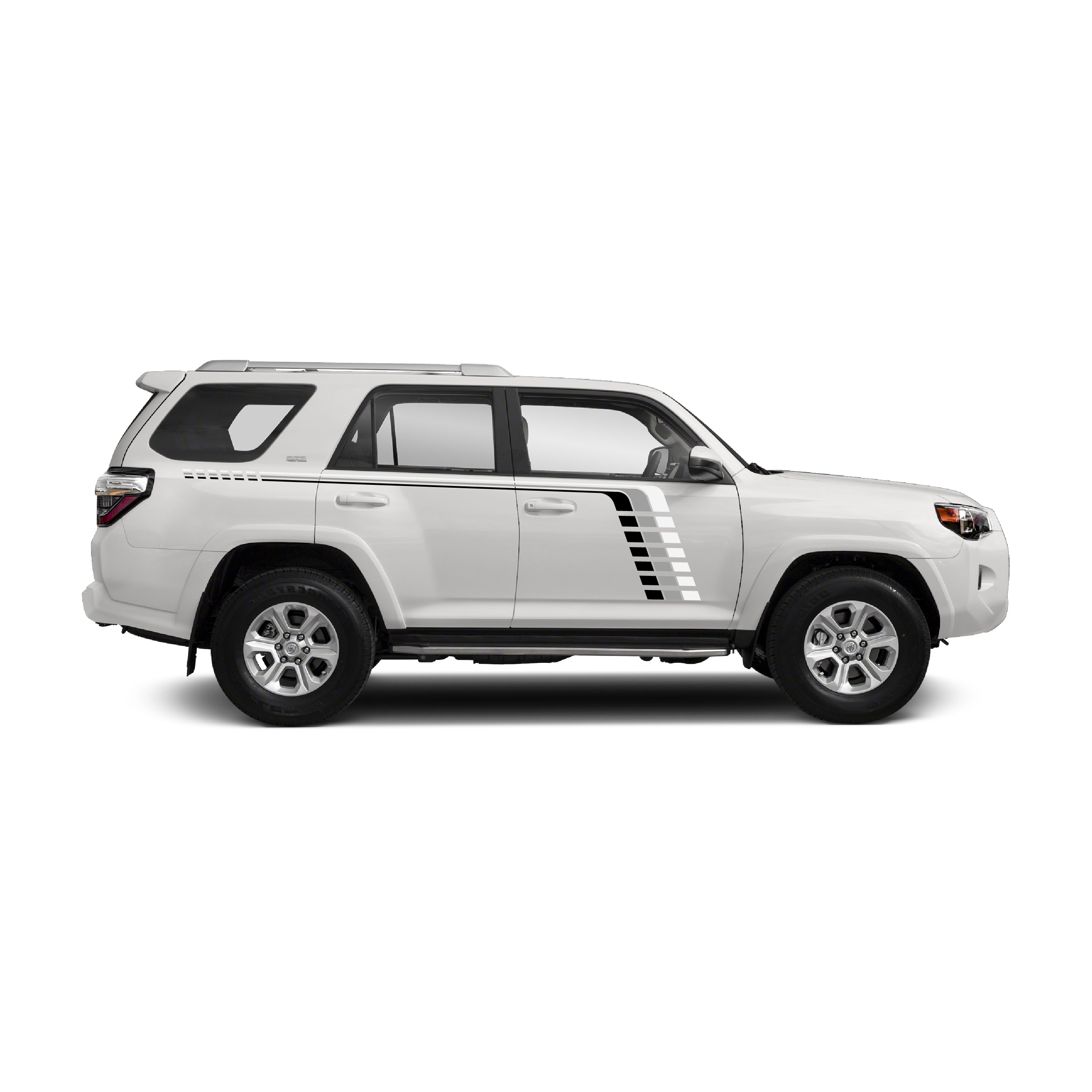 2010+  Checkered Stripe Kit For 4Runner