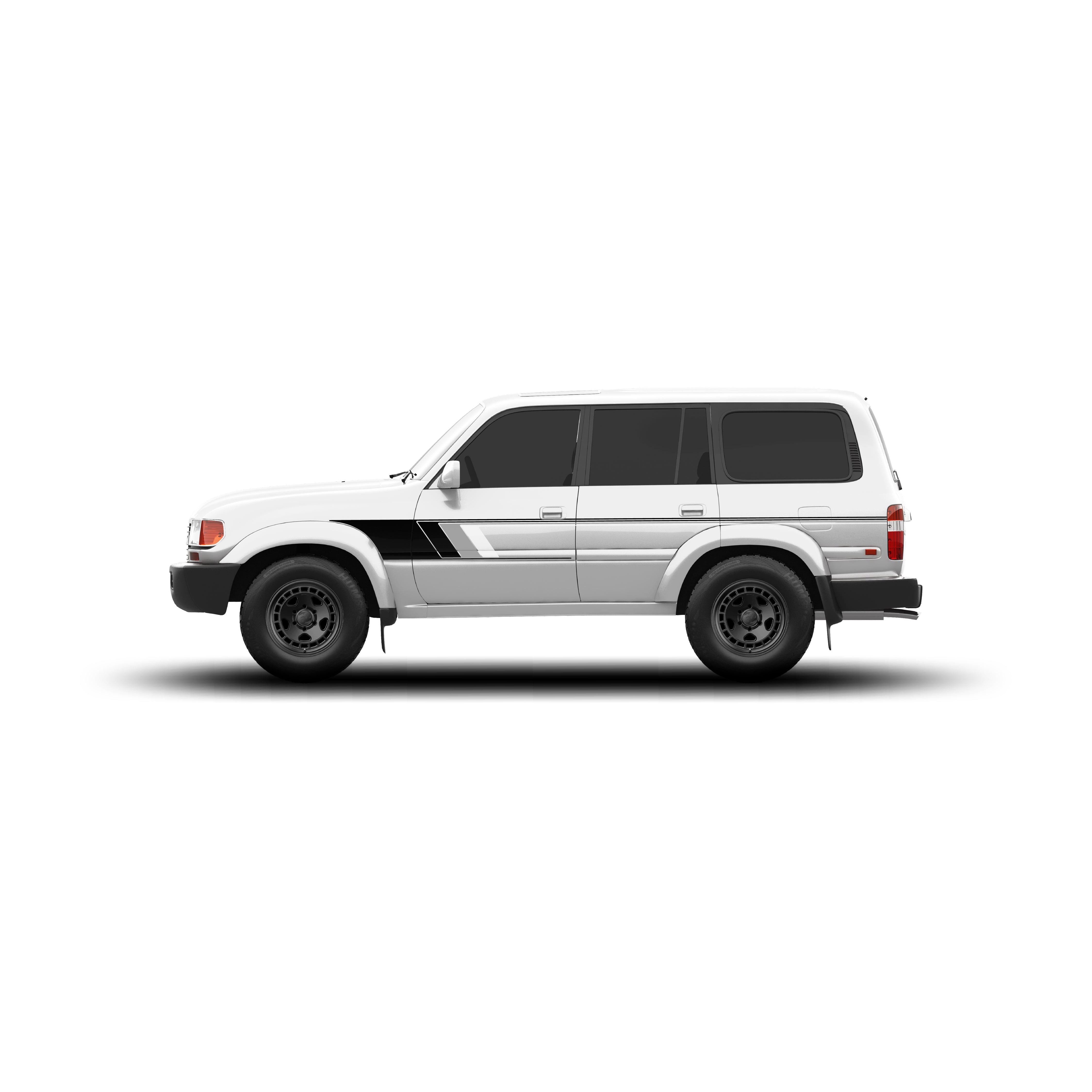 Retro Stripes For 80 Series Land Cruiser