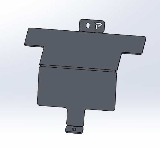 Blank PowerTray For Tundra Battery Mount