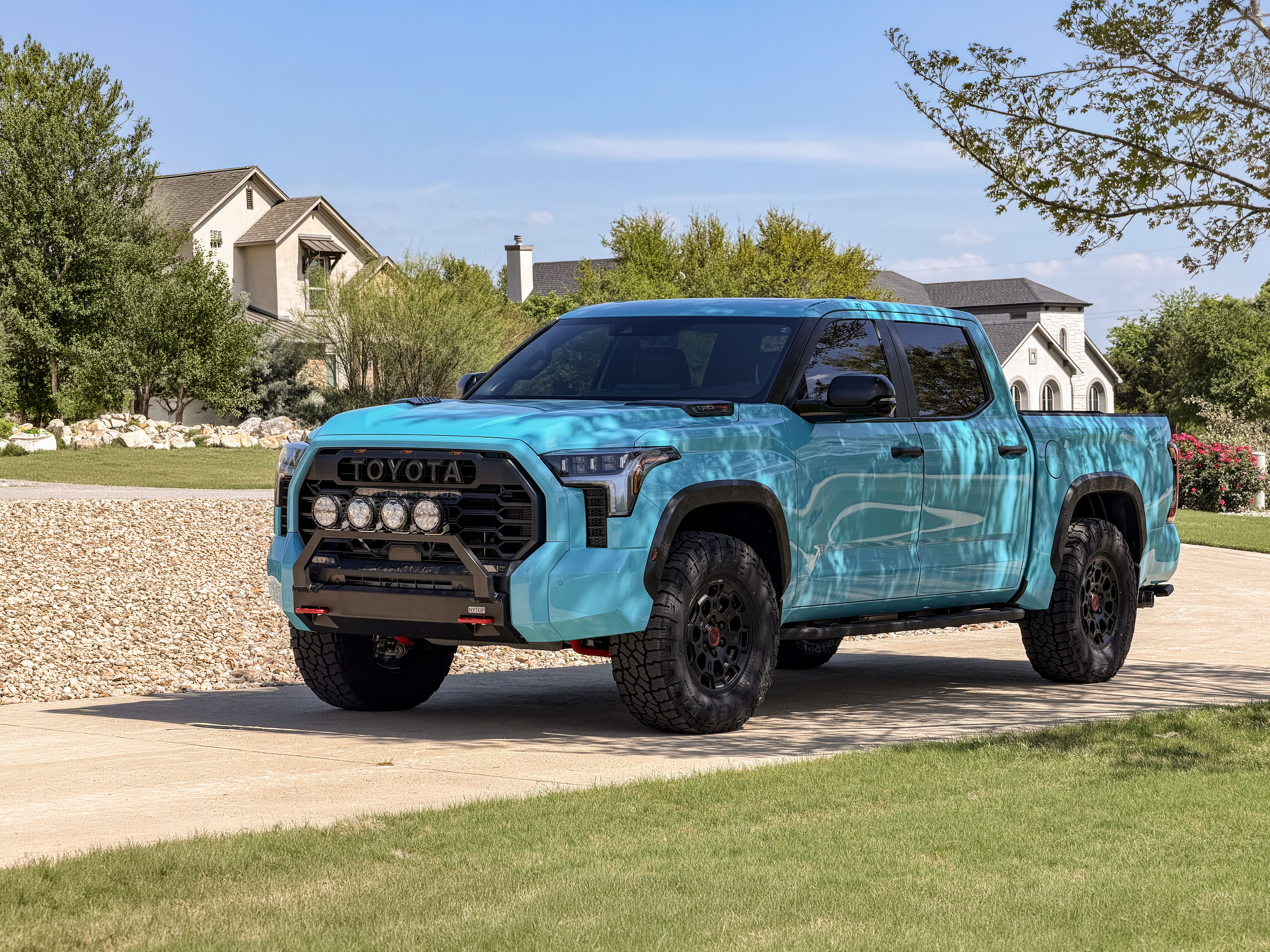 NYTOP Front Hybrid Bumper Bull Bar For 2022-Current Toyota Tundra