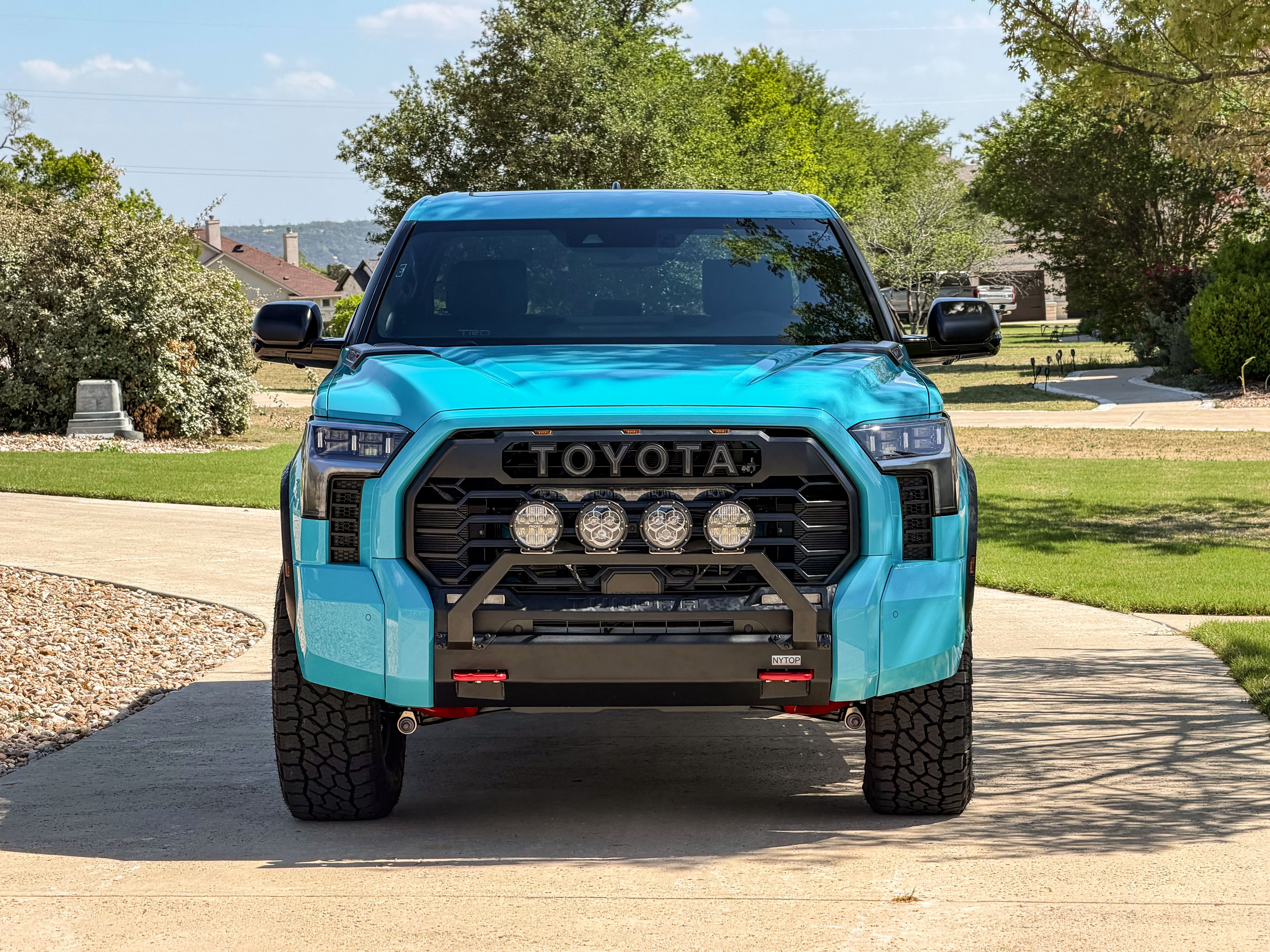NYTOP Front Hybrid Bumper Bull Bar For 2022-Current Toyota Tundra