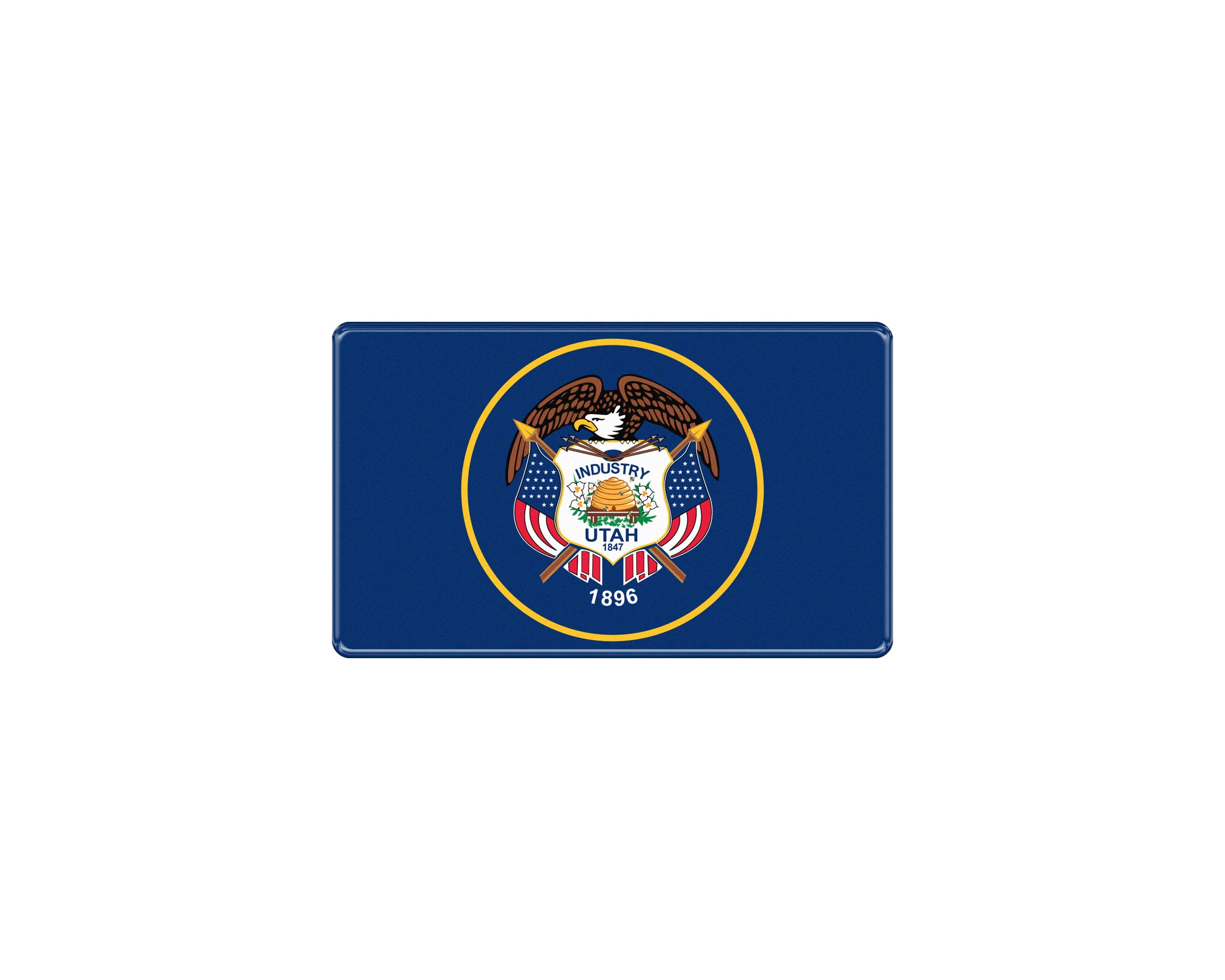 USA Flag Emblem Fits - Universal