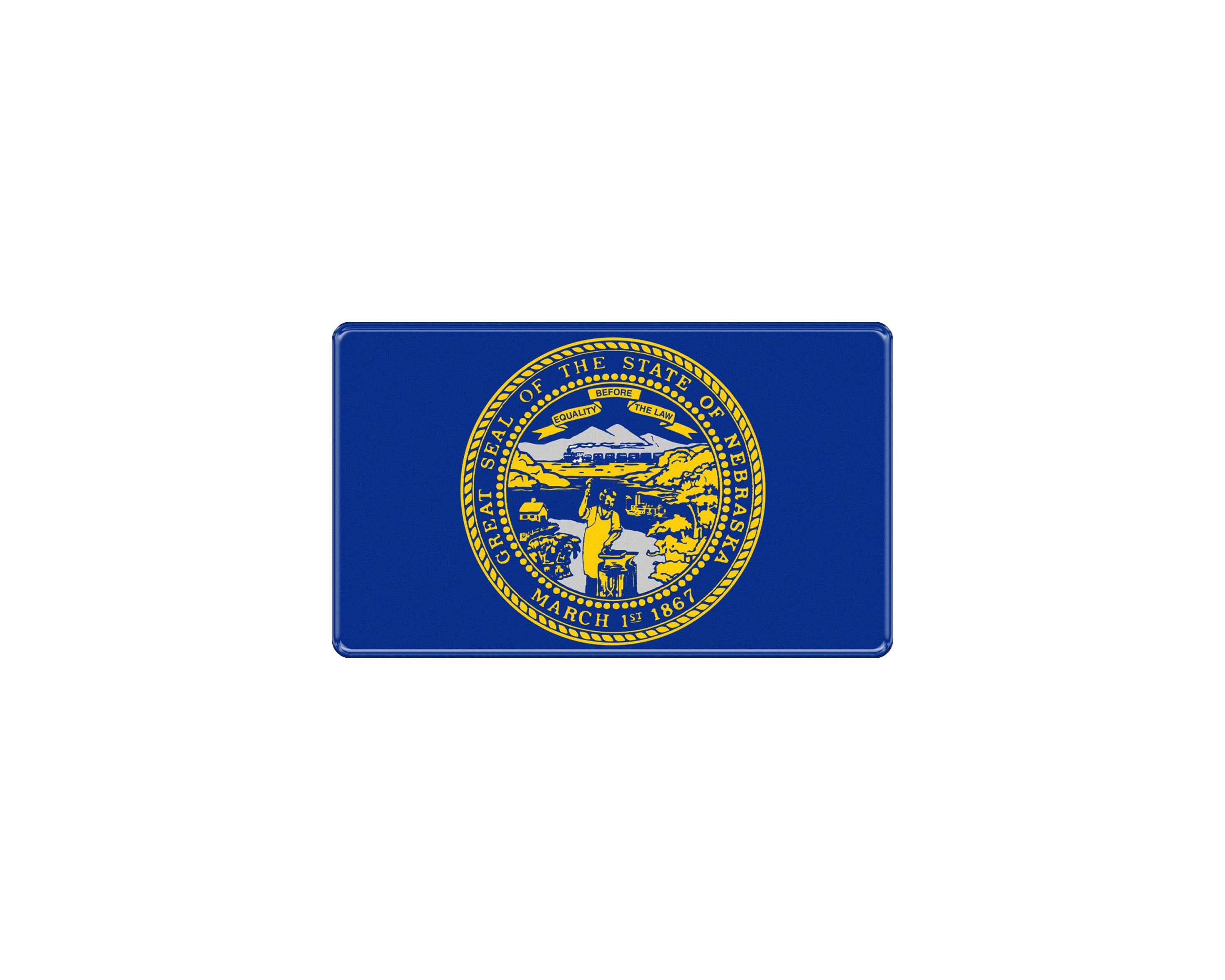 USA Flag Emblem Fits - Universal