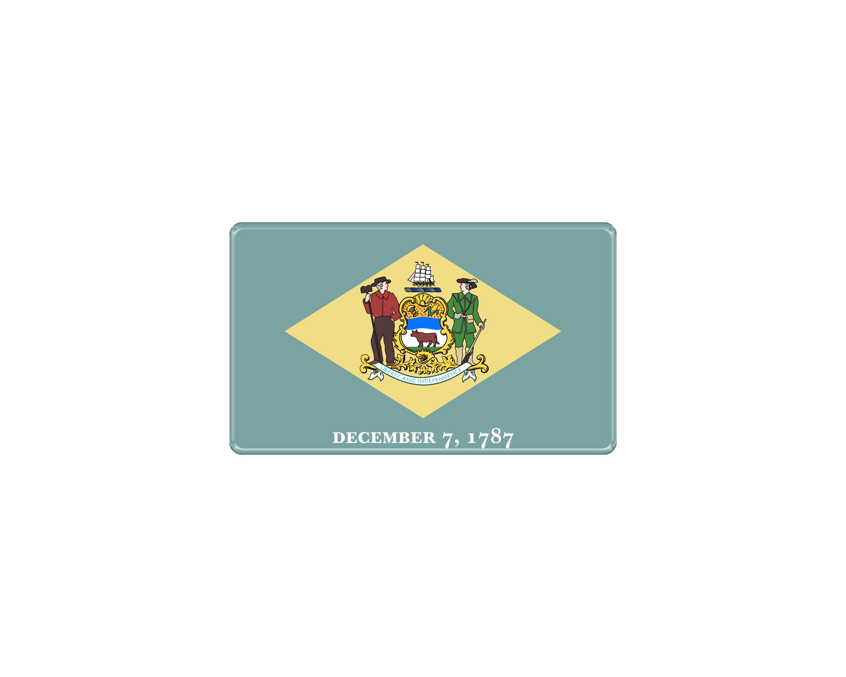 USA Flag Emblem Fits - Universal