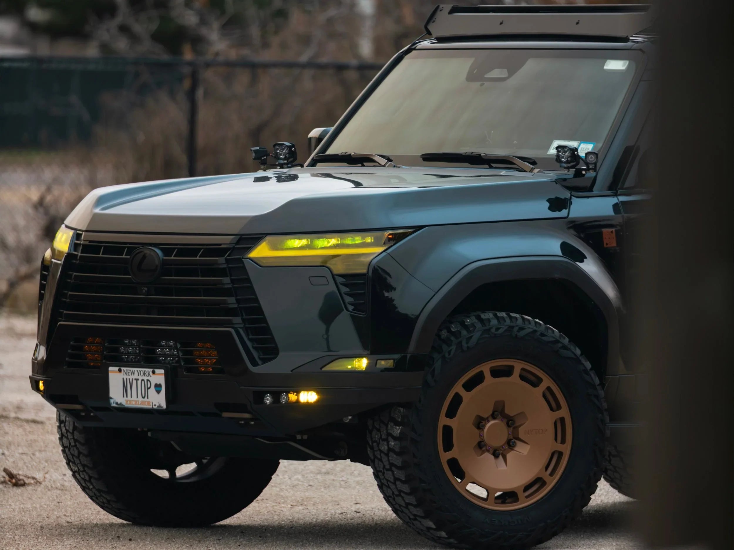 NYTOP Front Hybrid Bumper For 2024-Current Lexus GX550