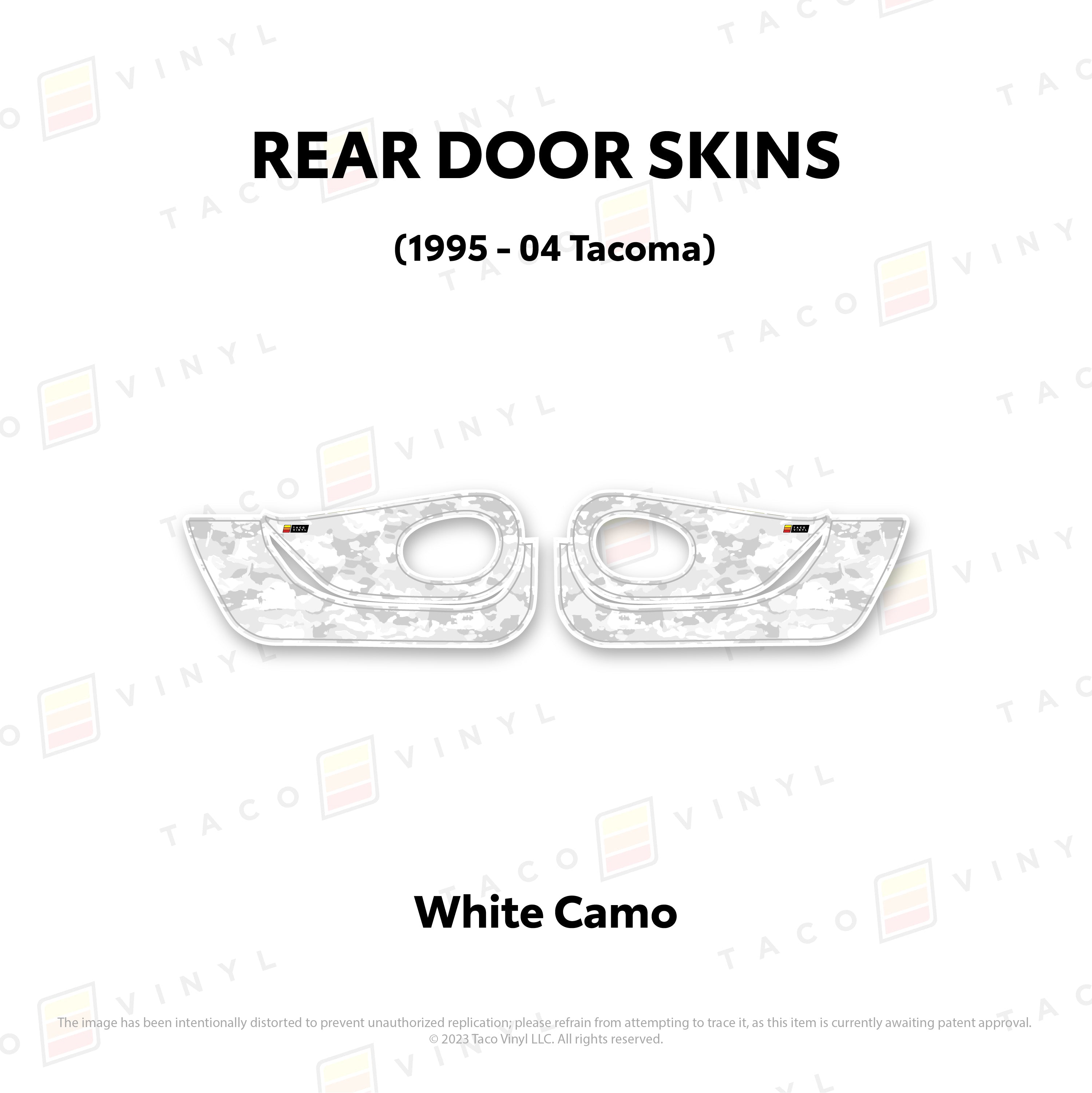 1995-04  Door Skins (Lower Section) For Tacoma