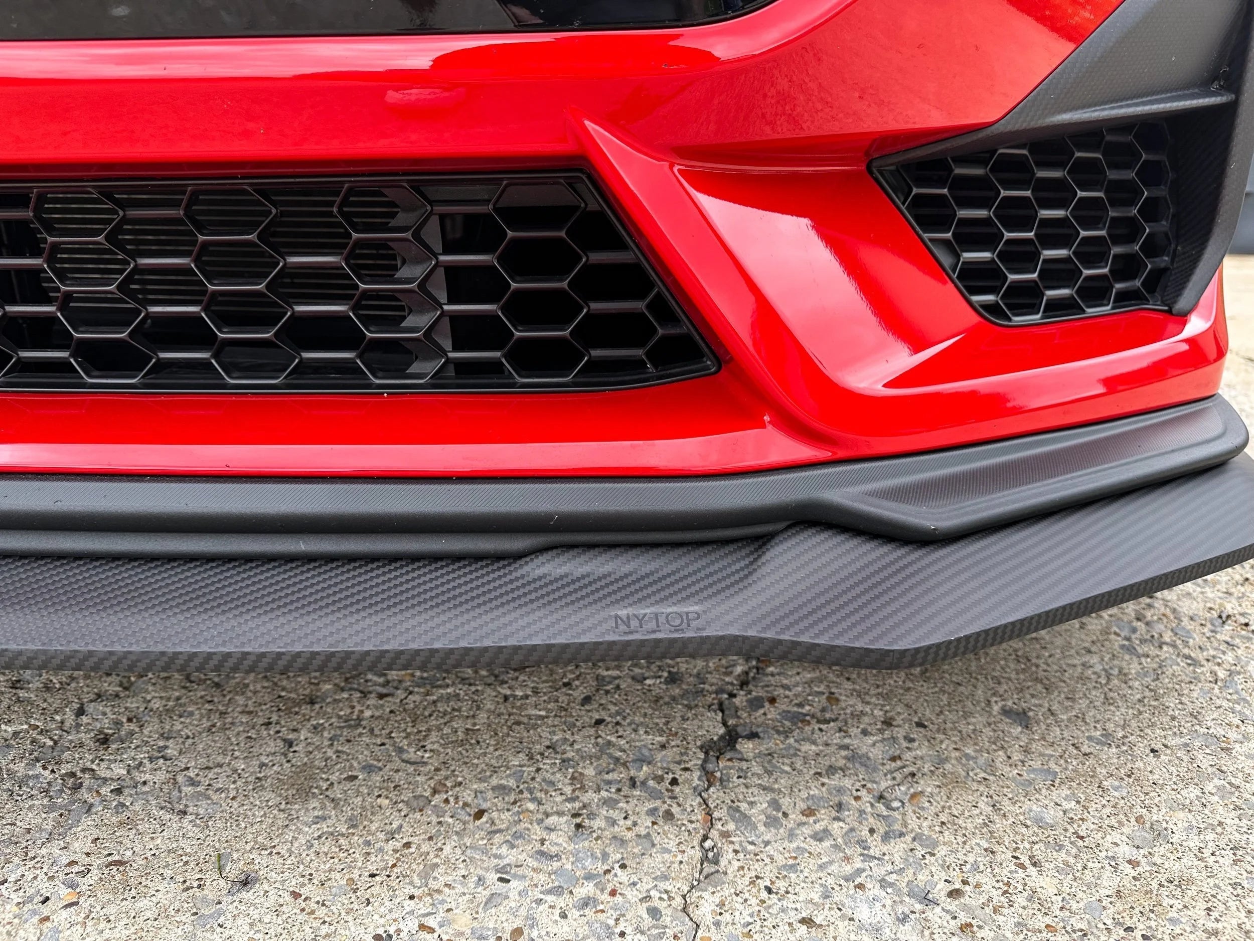 NYTOP Splitter Extension For 2024-Current Ford Mustang
