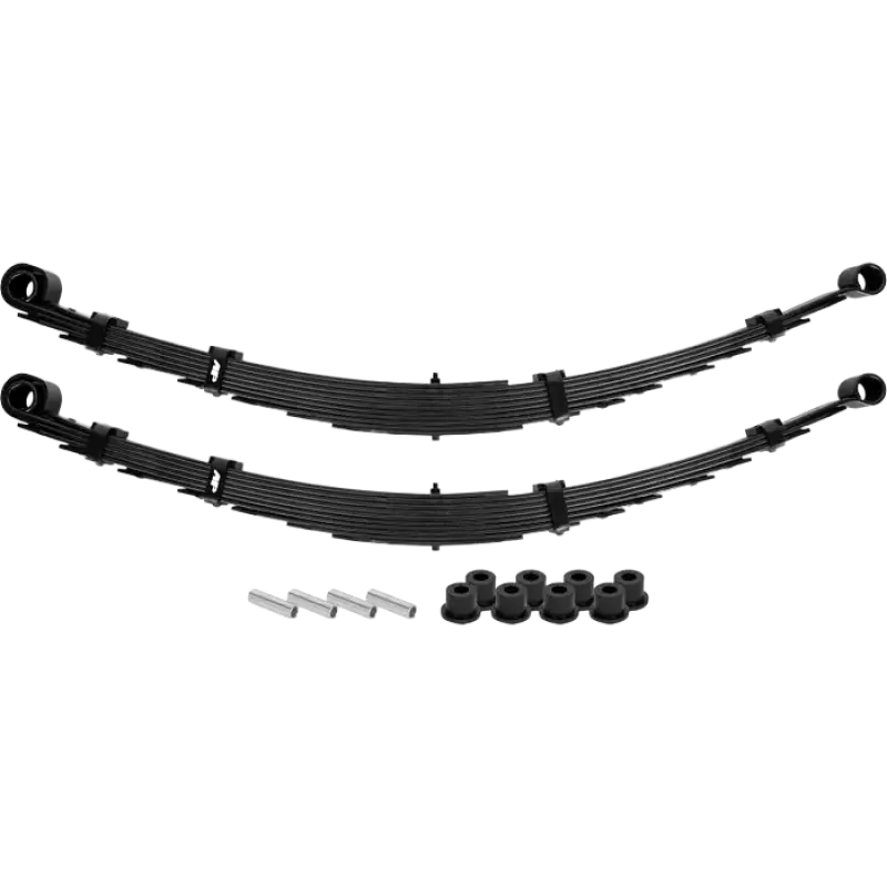 High-performance 3-inch rear leaf springs for Toyota Tacoma, offering improved stability and suspension for off-road adventures.
