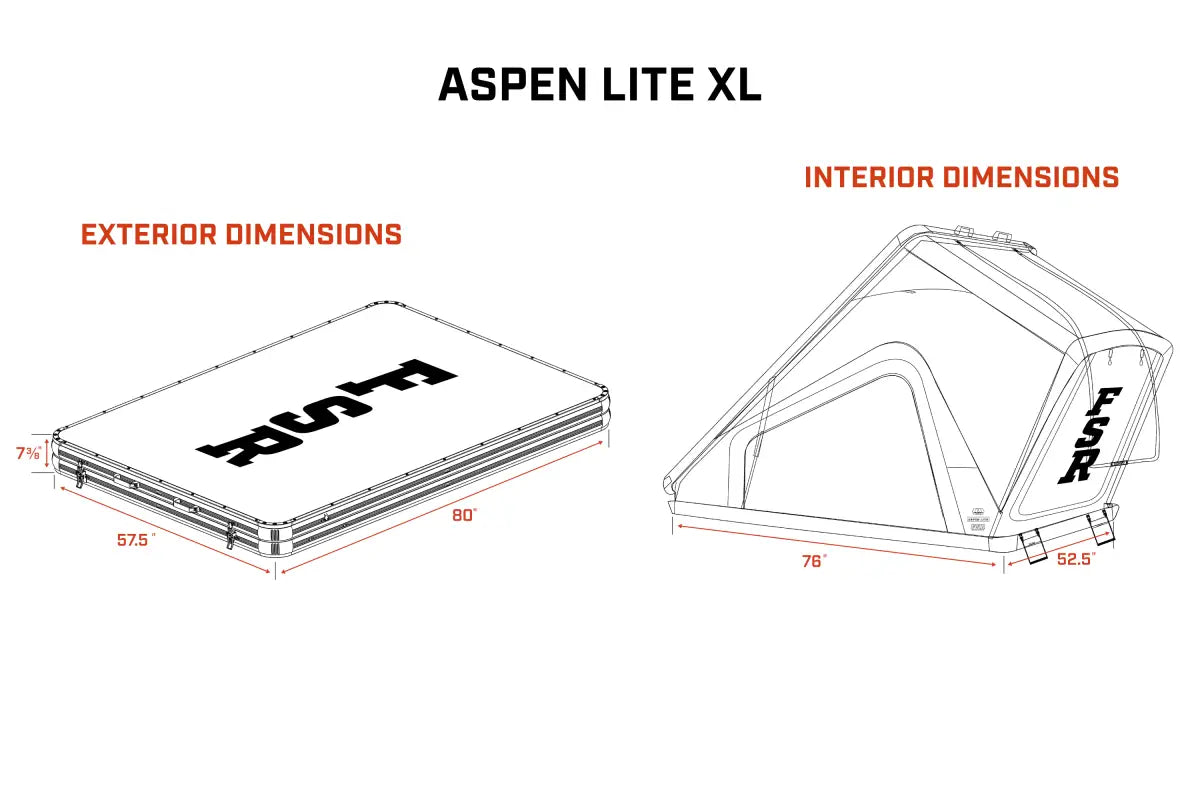Aspen Lite XL - Rooftop Tent - Rooftop Tent