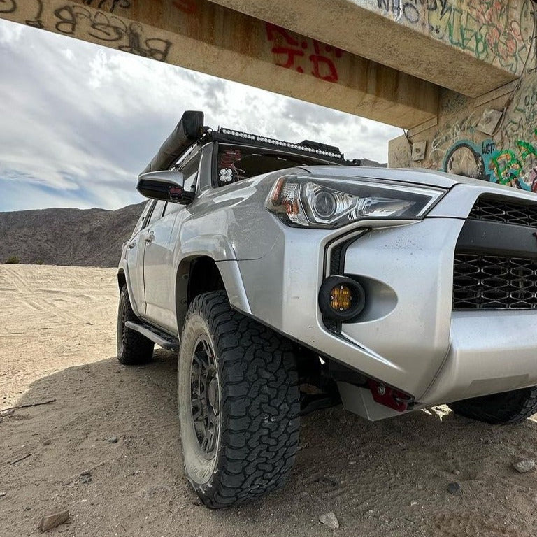 LED DRL Fang Light Bezel Kit For 4Runner 14-24