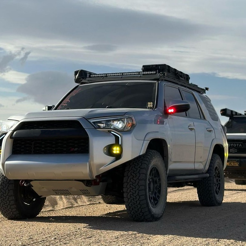 LED DRL Fang Light Bezel Kit For 4Runner 14-24