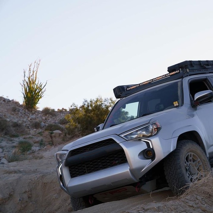 LED DRL Fang Light Bezel Kit For 4Runner 14-24