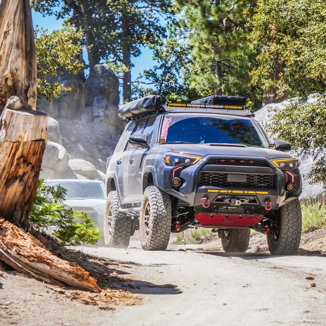 LED DRL Fang Light Bezel Kit For 4Runner 14-24