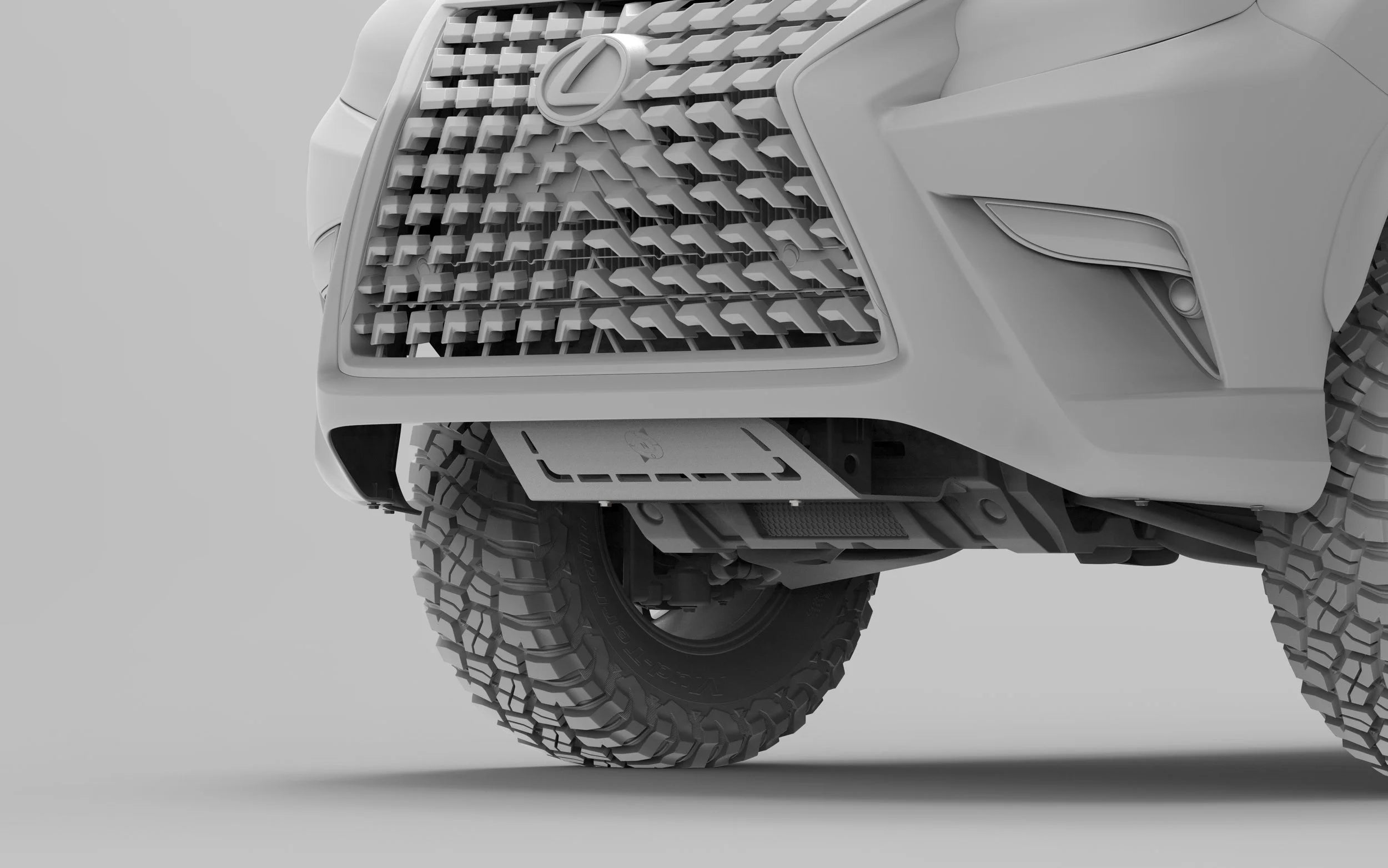 NYTOP Skid Plate Extension For 2014-2023 Lexus GX460